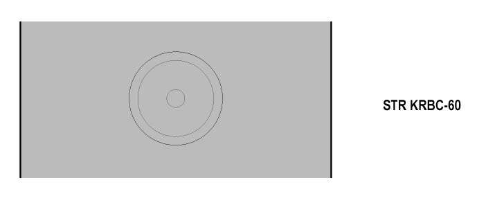 STR Elektronik KRBC-60 33388 vorbereitet (ohne Kamera)