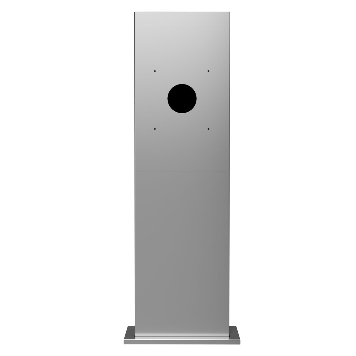 Stainless steel stele GRIMM 605 BIG - Customised wallbox prepared - Polished stainless steel Stainless steel stele GRIMM 605 BIG - Customised wallbox prepared - Polished stainless steel