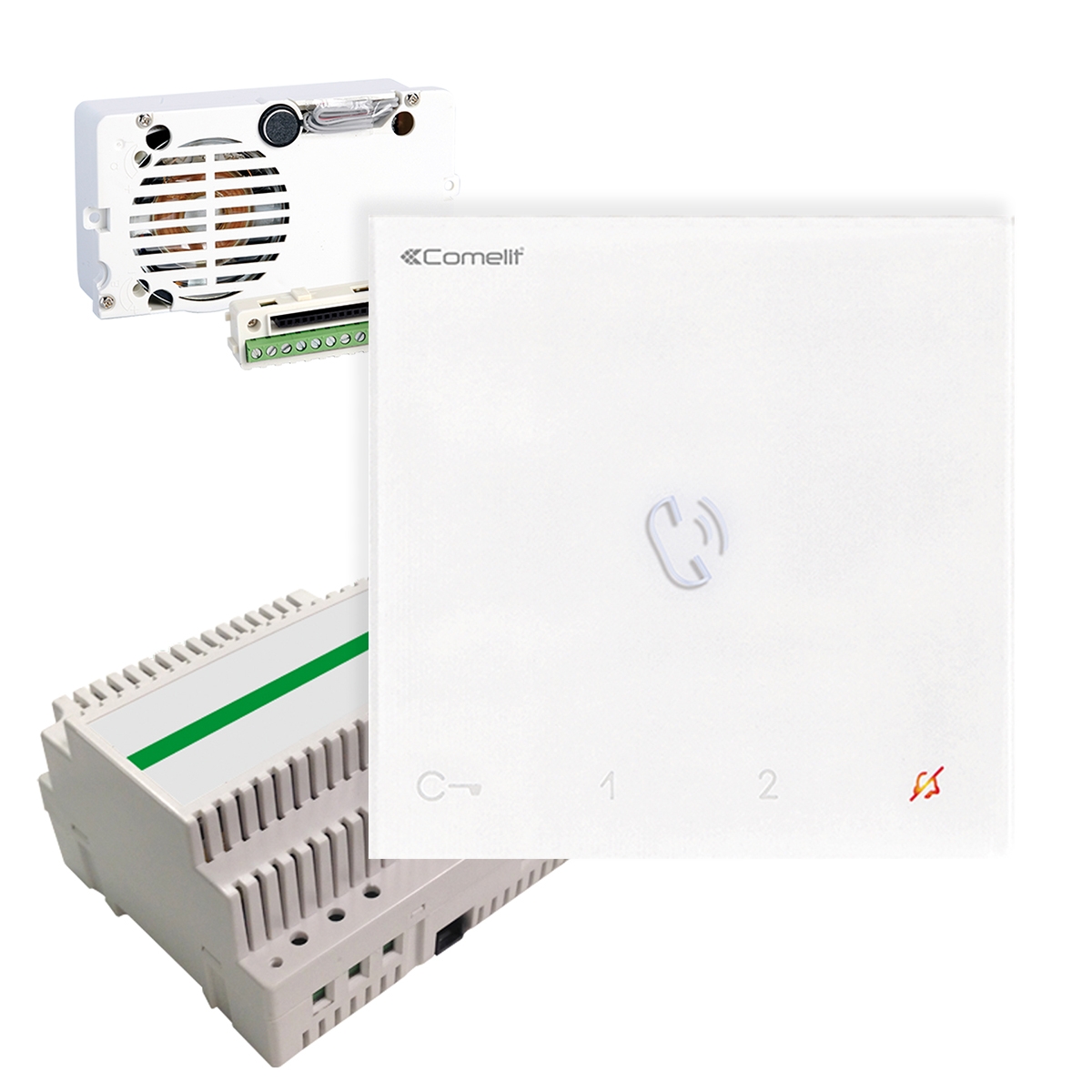 0d4916551bc9a77659d3e785460c25e136c5f36a Set intercomunicante COMELIT 1-12 utenti