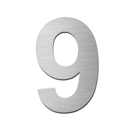 0b002b98fdb4be320a9fc98524b630b561fc45e9 Edelstahl V4A Hausnummer 75mm, selbstklebend