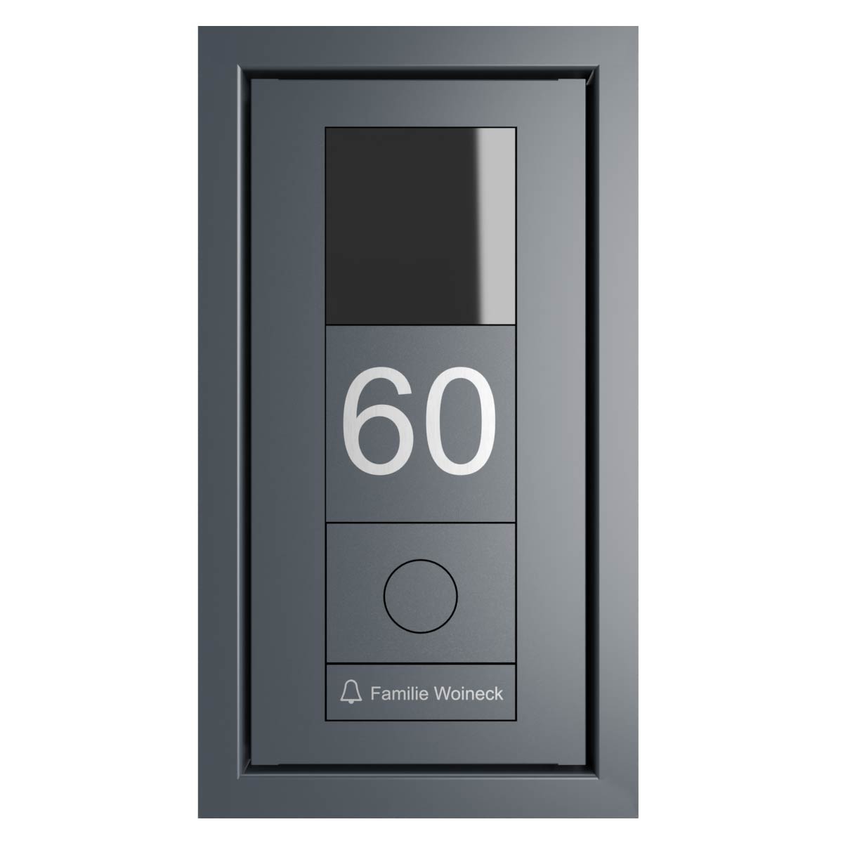 Design Unterputz Türstation GOETHE UP mit GIRA System 106 - VIDEO Komplettset - RAL nach Wahl Design Unterputz Türstation GOETHE UP mit GIRA System 106 - VIDEO Komplettset - RAL nach Wahl