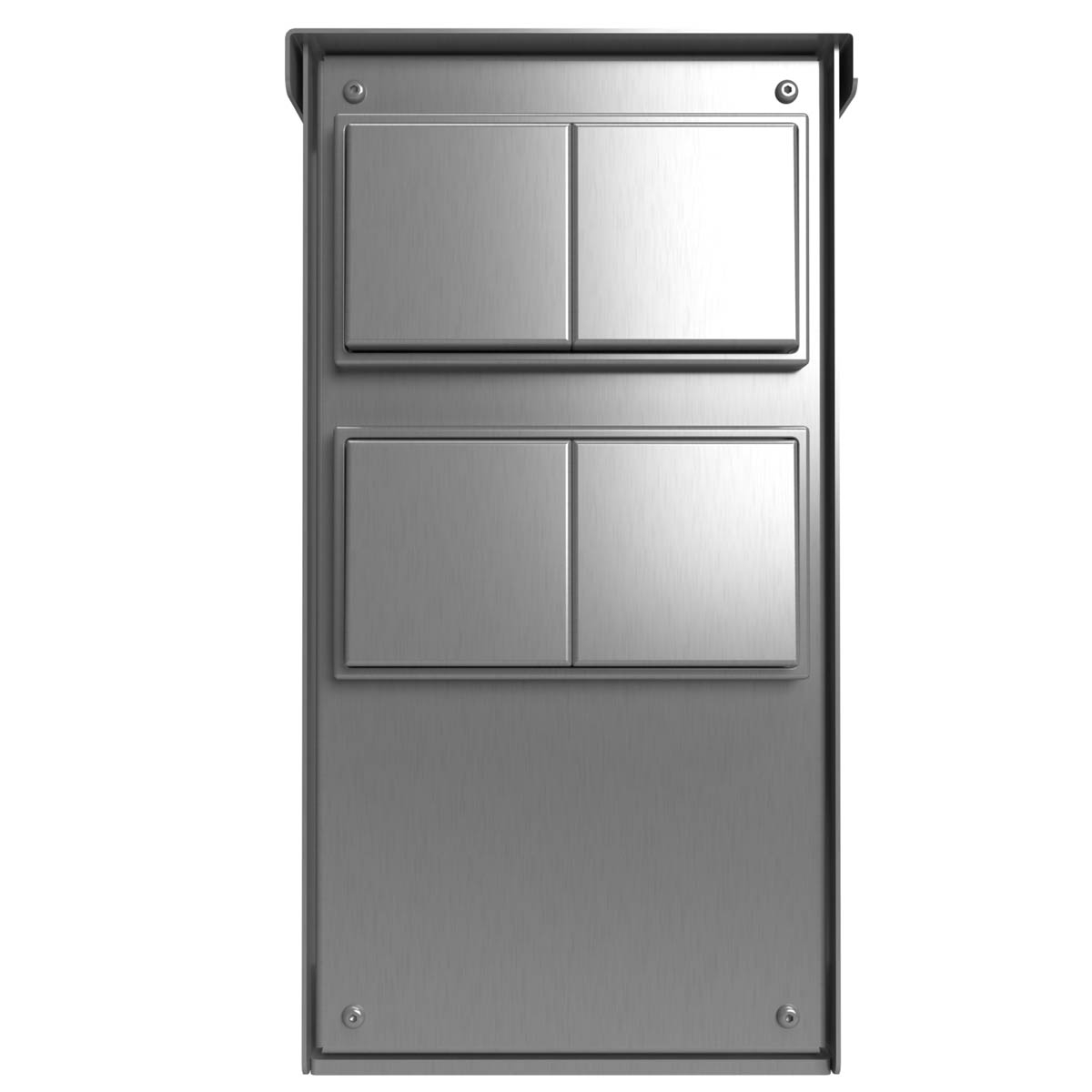 Steckdosensäule Energiesäule BASIC 372 zur Standmontage - Edelstahl V2A geschliffen Steckdosensäule Energiesäule BASIC 372 zur Standmontage - Edelstahl V2A geschliffen