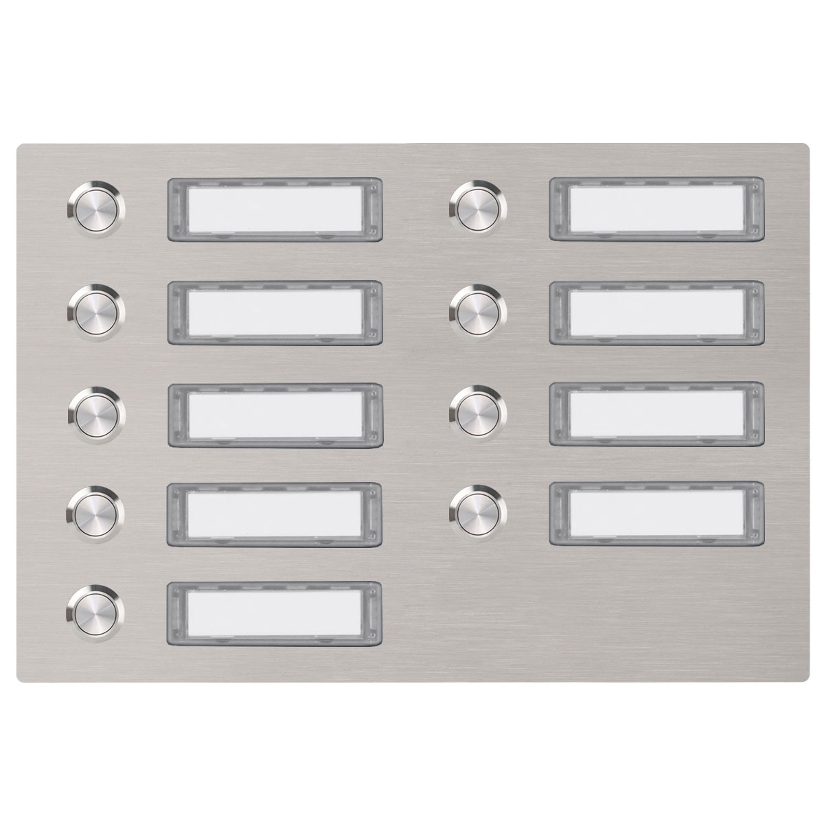 2d11003596b75a4336d65474d0c157d9b609180c Stainless steel bell plate 300x190 BASIC 422 with name plate - 9 parties
