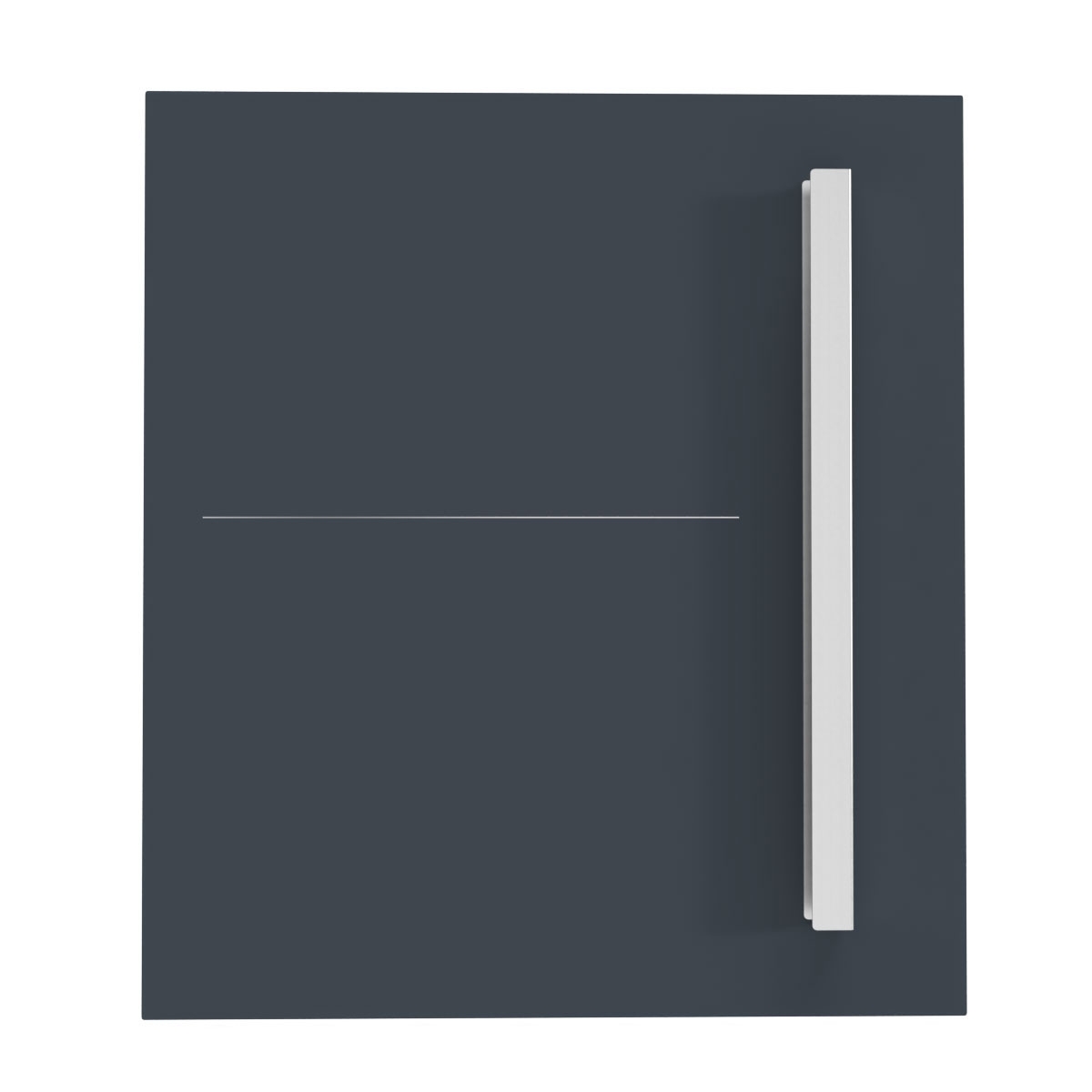 Design stainless steel letterbox SCHILLER MEDIUM Elegance III with handle bar - house number - name - RAL of your choice Design stainless steel letterbox SCHILLER MEDIUM Elegance III with handle bar - house number - name - RAL of your choice
