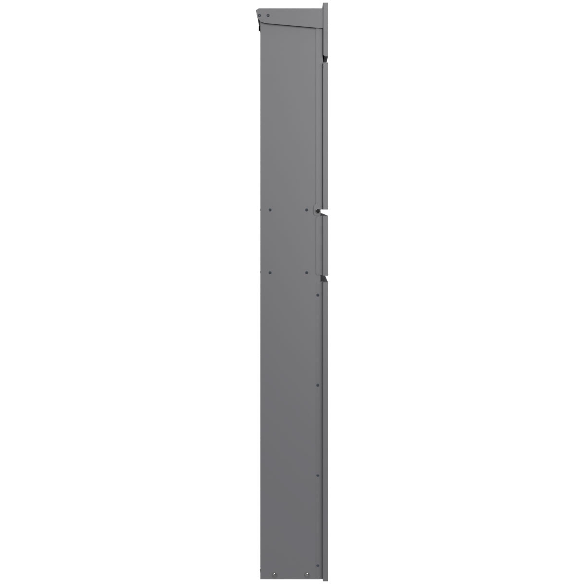 Standbriefkasten LESSING Edition mit Zeitungsfach - Design Elegance 1 - DB 703 eisenglimmer Standbriefkasten LESSING Edition mit Zeitungsfach - Design Elegance 1 - DB 703 eisenglimmer