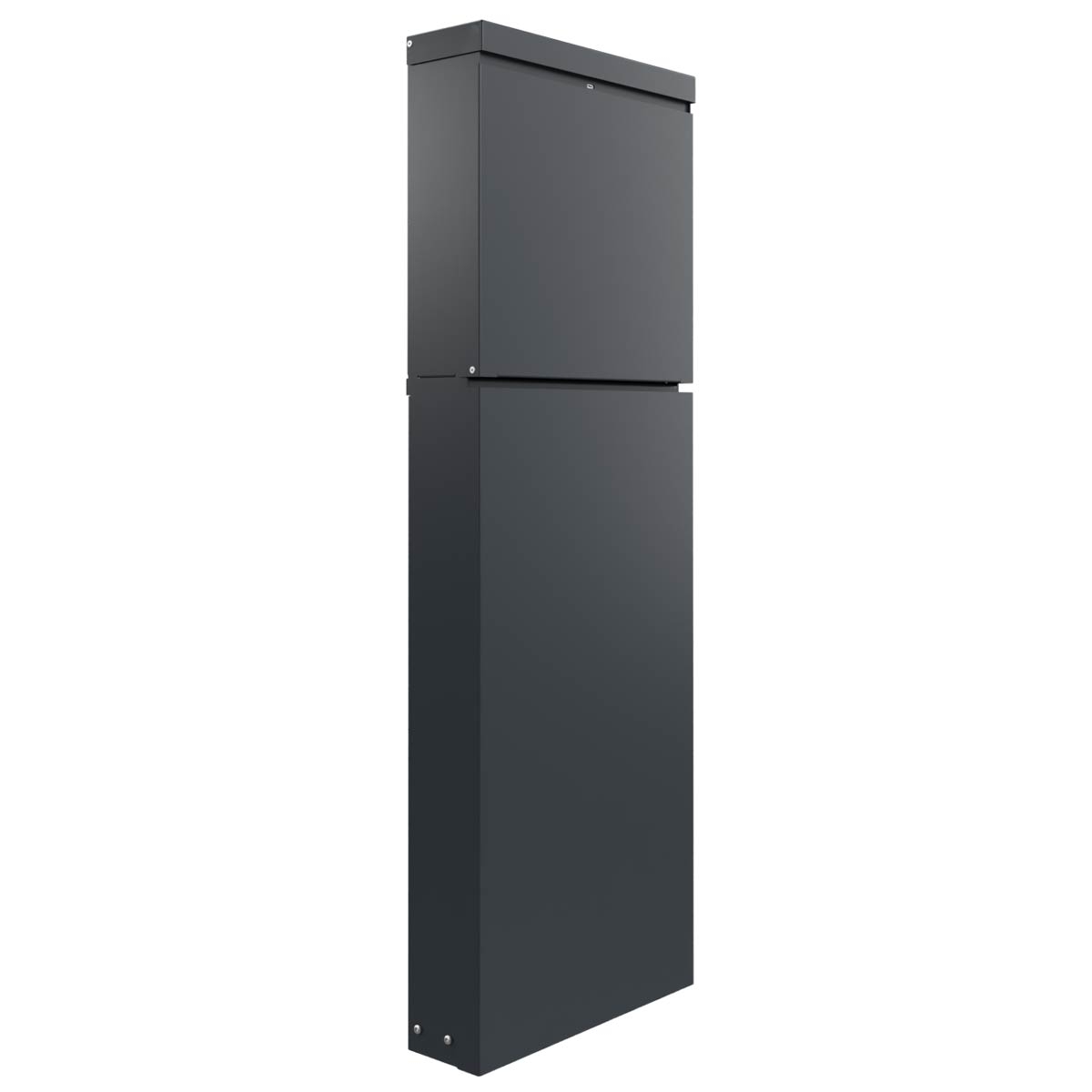 Designerska skrzynka na listy na cokole BRENTANO® - RAL 7016 szary antracytowy Designerska skrzynka na listy na cokole BRENTANO® - RAL 7016 szary antracytowy