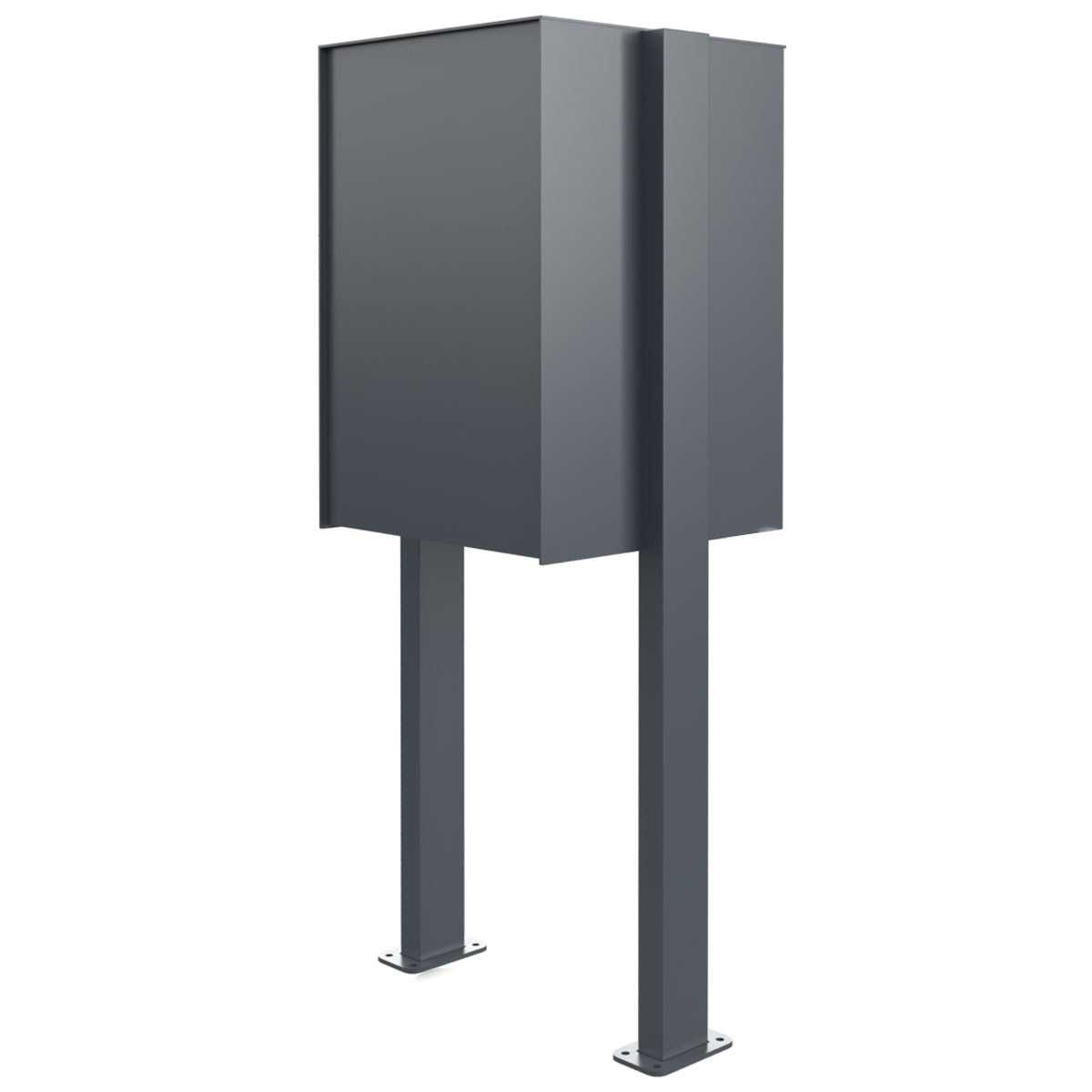 Sistema di cassette per le lettere 3er 1x3 a libera installazione GOETHE ST-Q-400 - RAL a scelta Sistema di cassette per le lettere 3er 1x3 a libera installazione GOETHE ST-Q-400 - RAL a scelta