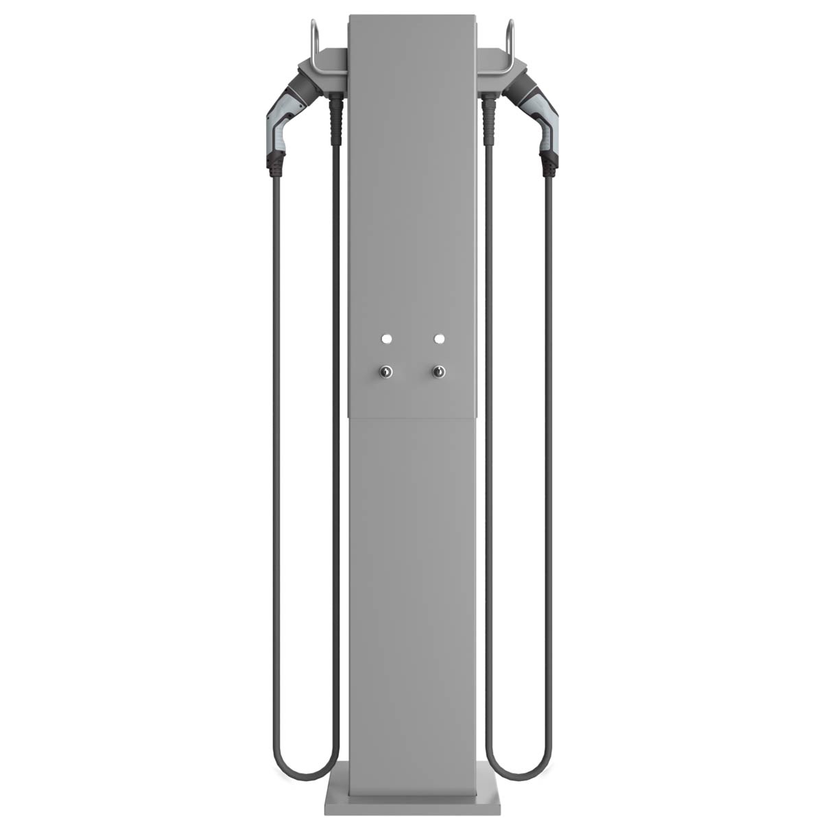 Ladesäule Draw BASIC Charge 2 - 22kW/32A mit 2x Typ 2 Ladekabel