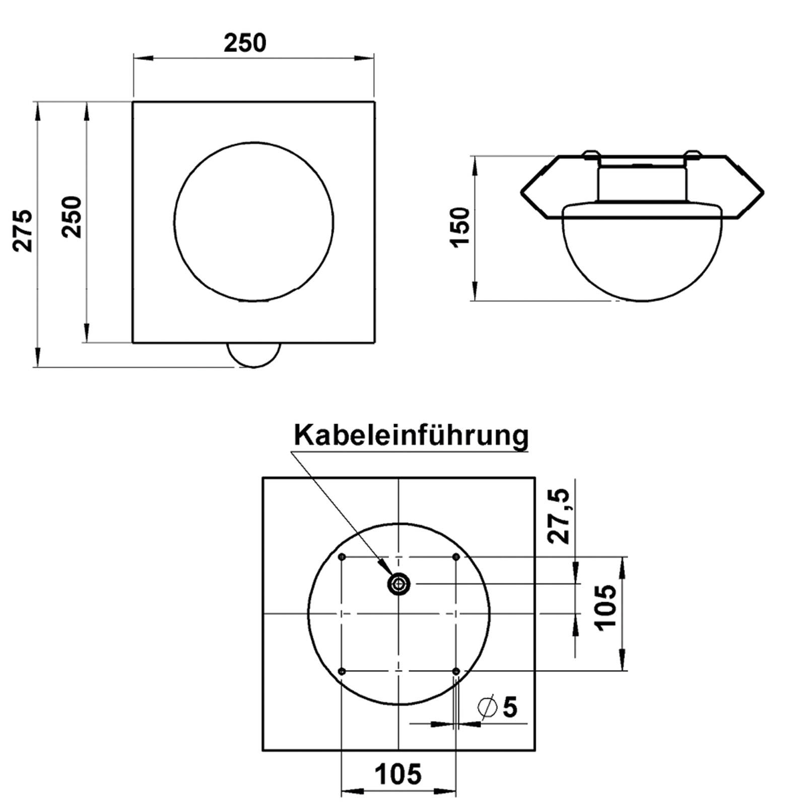 Abmessungen Abmessungen