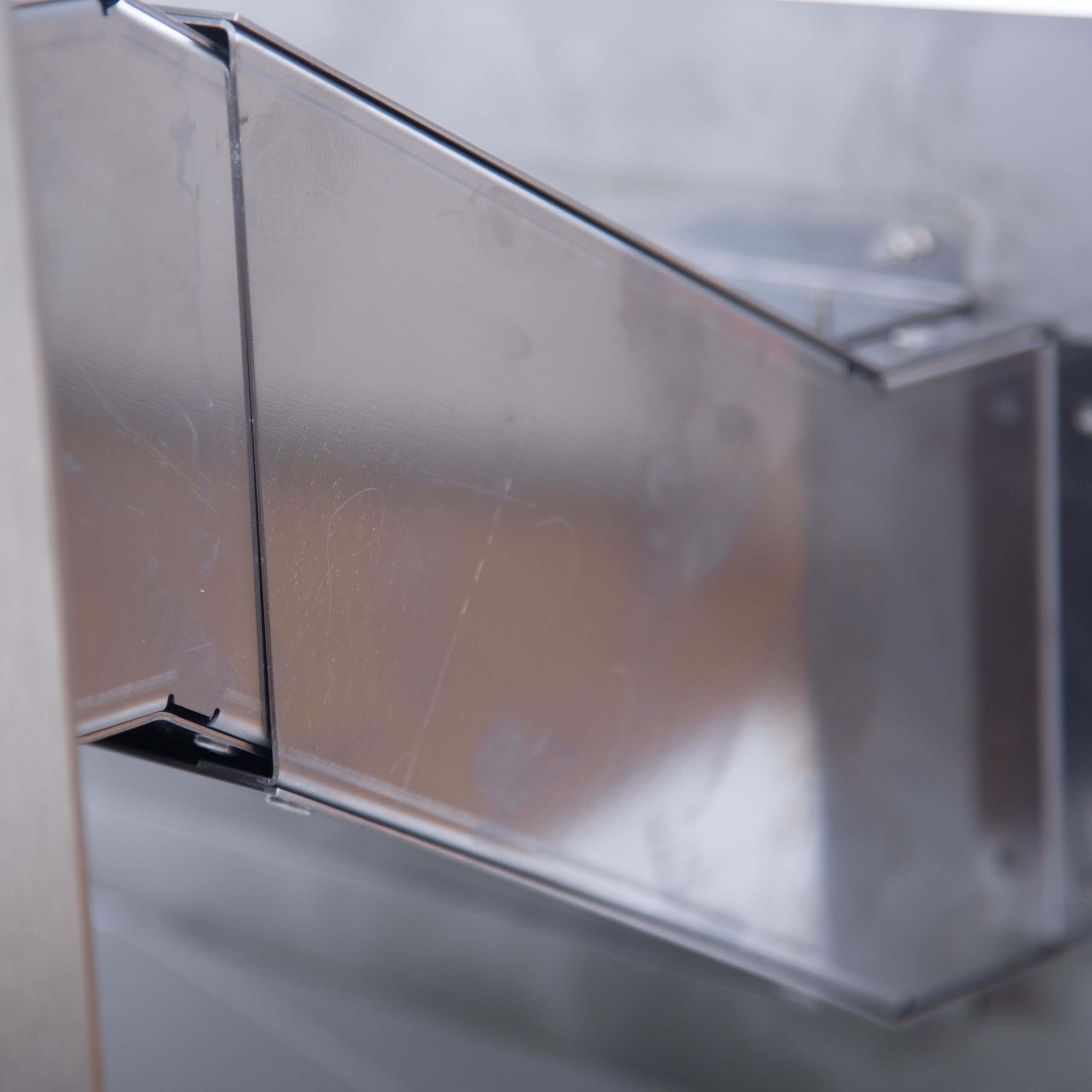 3-piece stainless steel wall-mounted letterbox designer model - GIRA System 106 - 3-gang prepared 3-piece stainless steel wall-mounted letterbox designer model - GIRA System 106 - 3-gang prepared