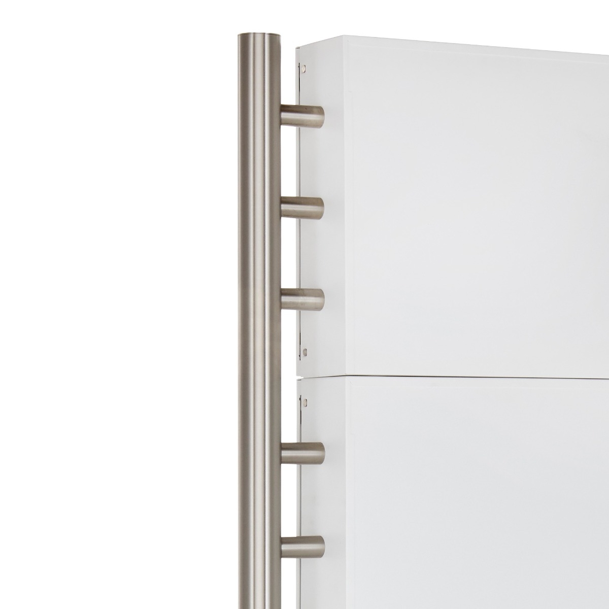 4er 2x2 letterbox system freestanding Design BASIC 381 ST-R - RAL 9016 traffic white 4er 2x2 letterbox system freestanding Design BASIC 381 ST-R - RAL 9016 traffic white