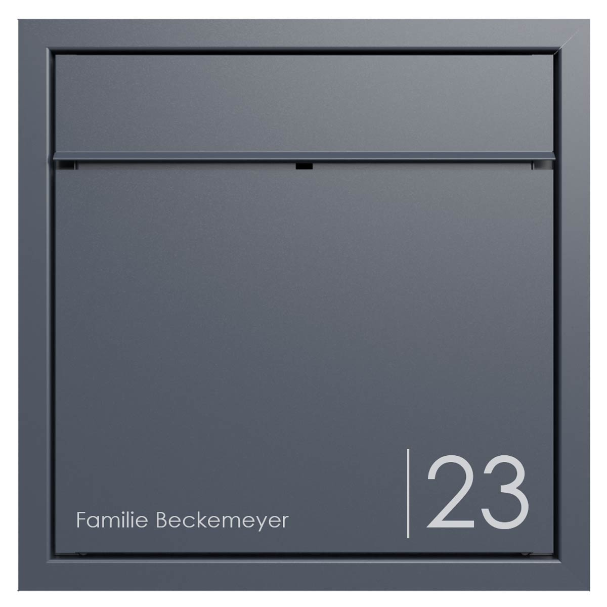 Design Unterputz Briefkasten GOETHE UP - RAL nach Wahl Design Unterputz Briefkasten GOETHE UP - RAL nach Wahl
