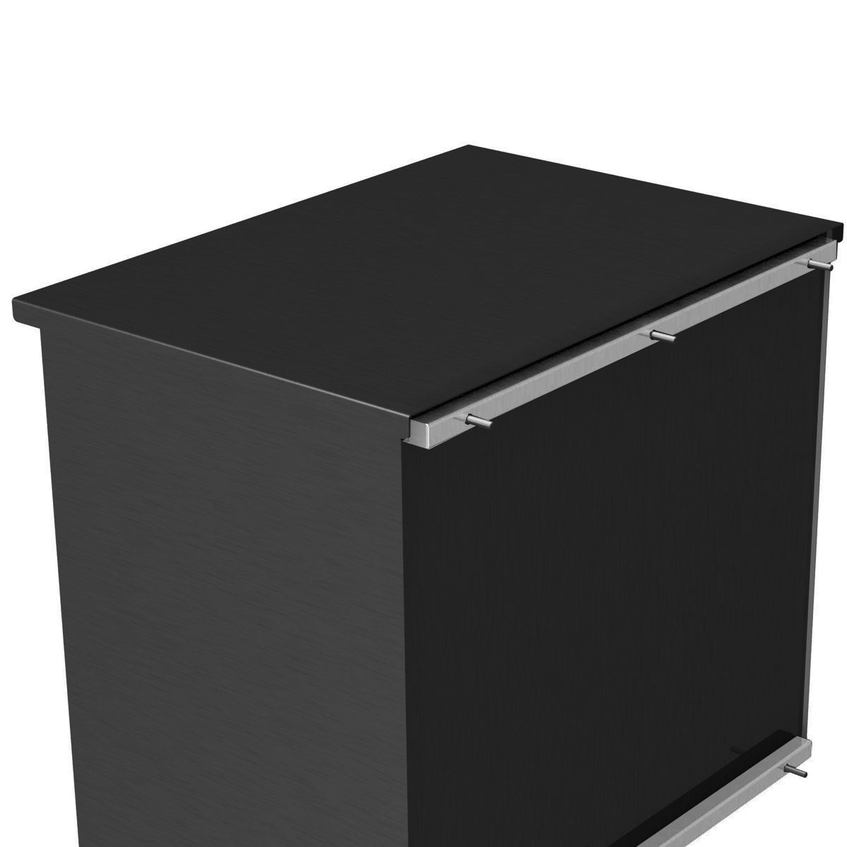 Edelstahl Aufputz Paketbriefkasten BASIC Plus 863X AP mit Paketfach 550x370 in RAL nach Wahl Edelstahl Aufputz Paketbriefkasten BASIC Plus 863X AP mit Paketfach 550x370 in RAL nach Wahl
