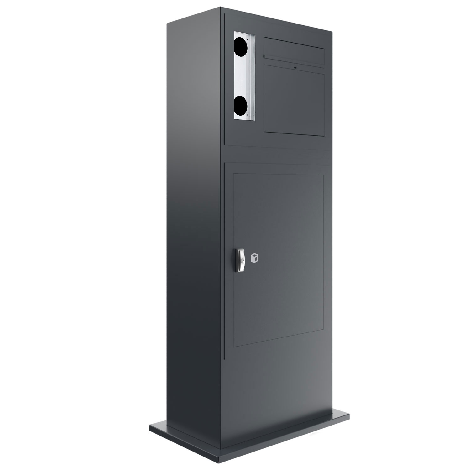 Design letterbox pillar GRIMM with function box
