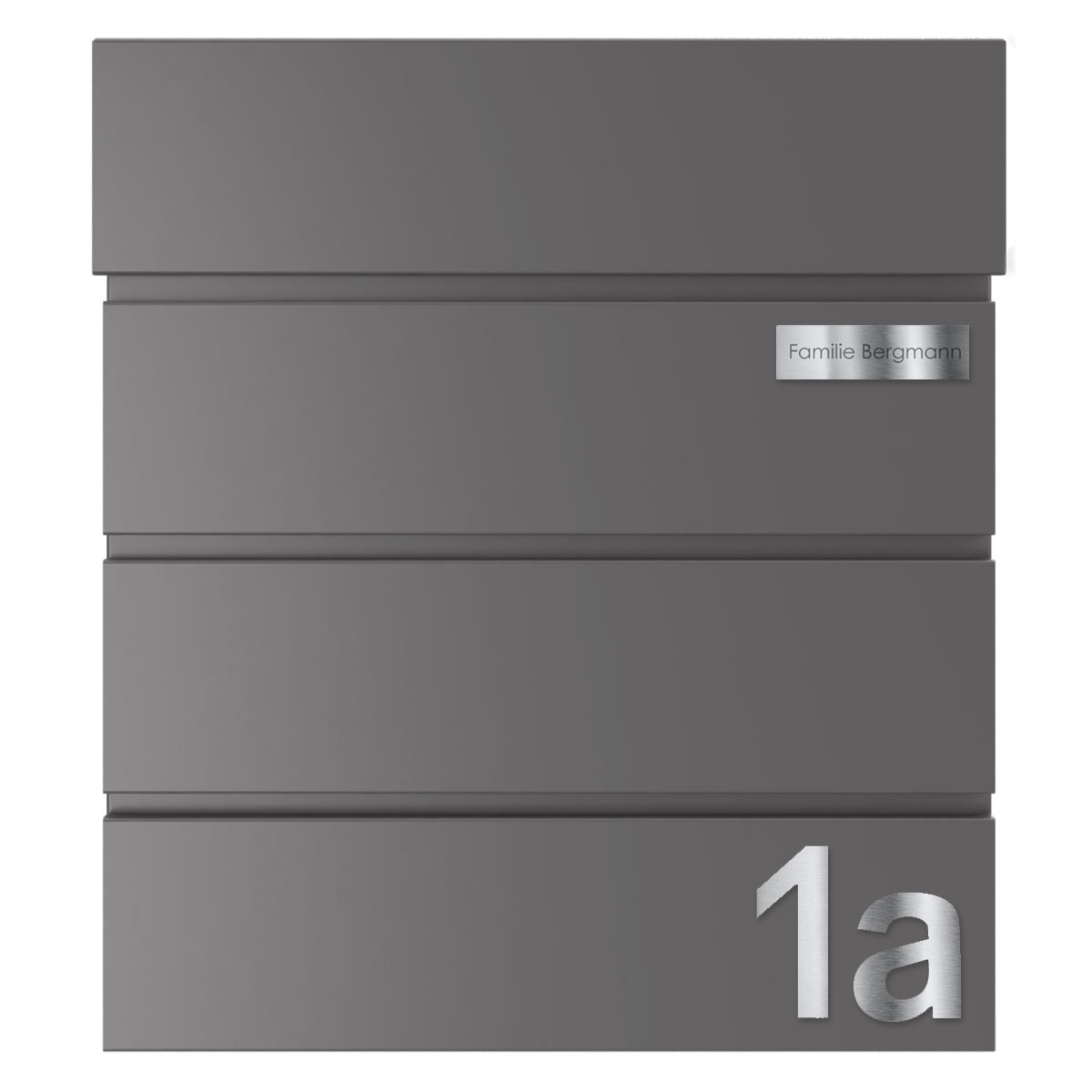 a5778c223dfe8ff1627344f870f1b196a24793fb Stainless steel V4A house number 75mm, self-adhesive
