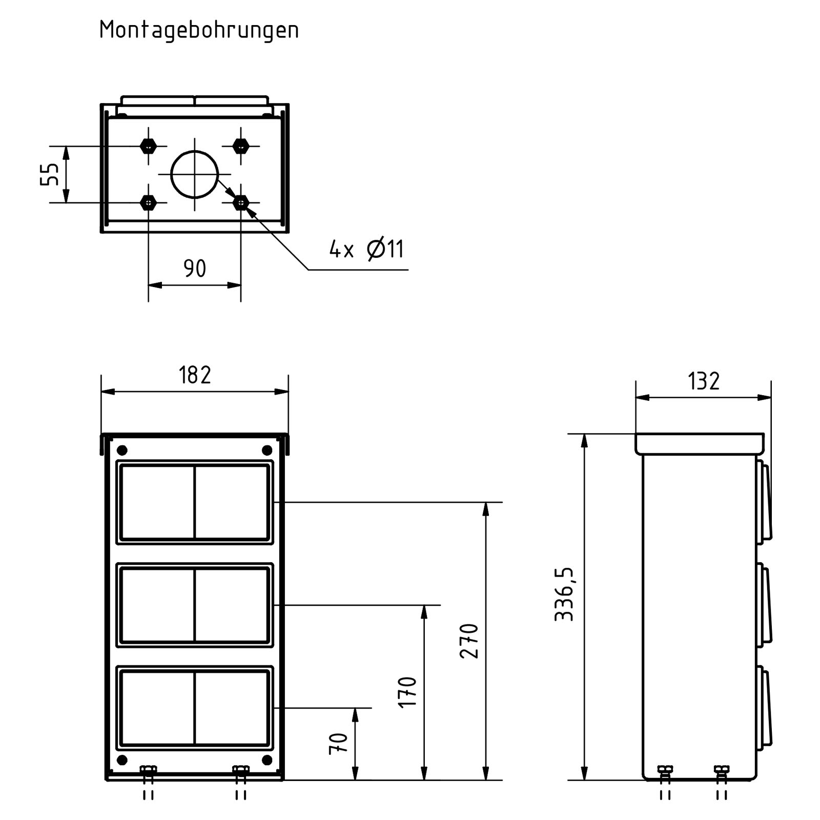 Abmessungen Abmessungen
