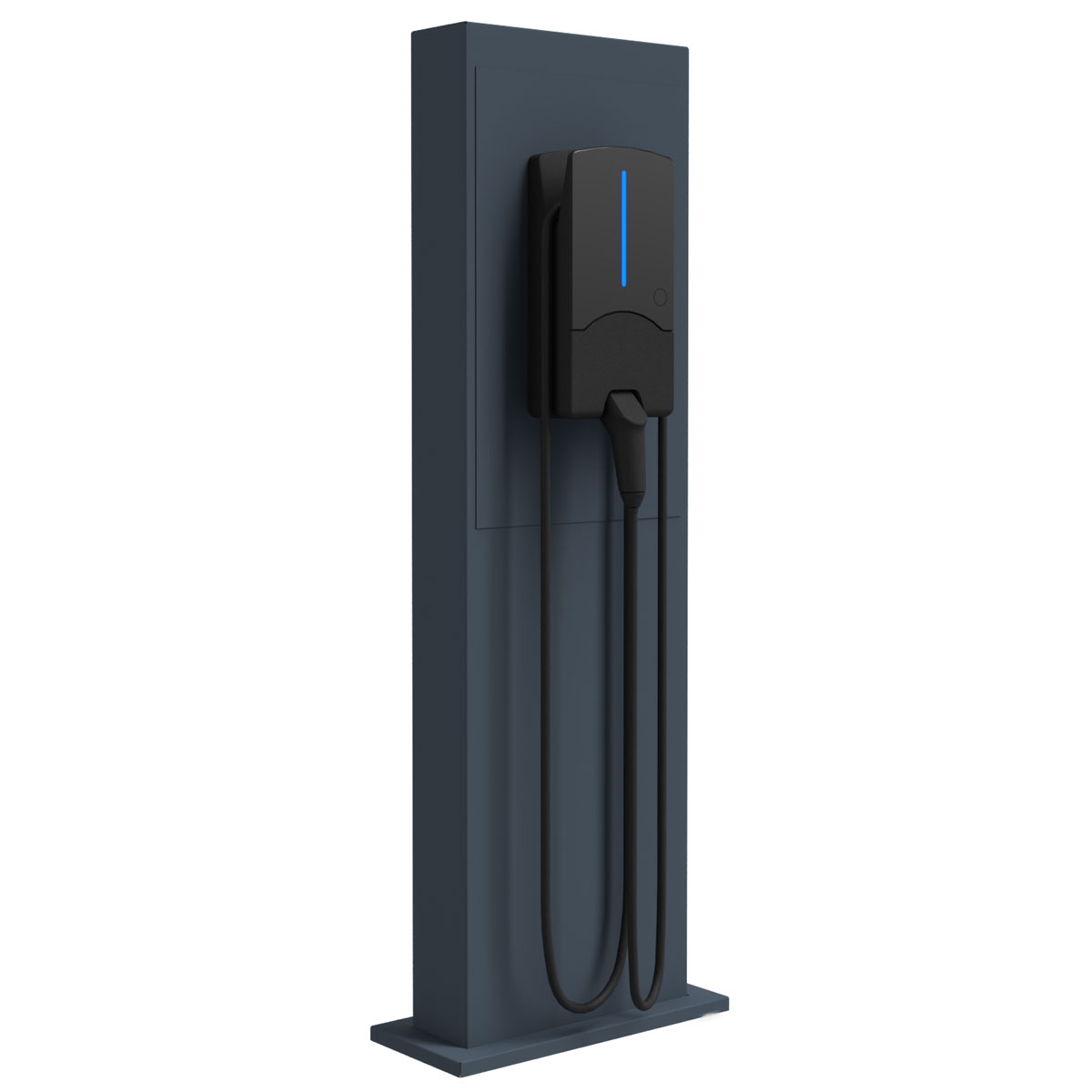 Edelstahl Stele GRIMM 605 BIG für zwei Wallboxen - Individuelle Wallbox vorbereitet - RAL nach Wahl Edelstahl Stele GRIMM 605 BIG für zwei Wallboxen - Individuelle Wallbox vorbereitet - RAL nach Wahl