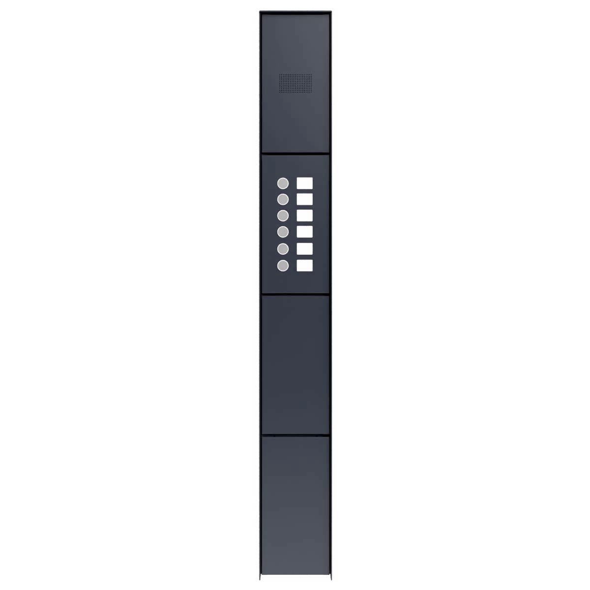 Design doorbell pillar GOETHE 200x1600 - RAL of your choice Design doorbell pillar GOETHE 200x1600 - RAL of your choice