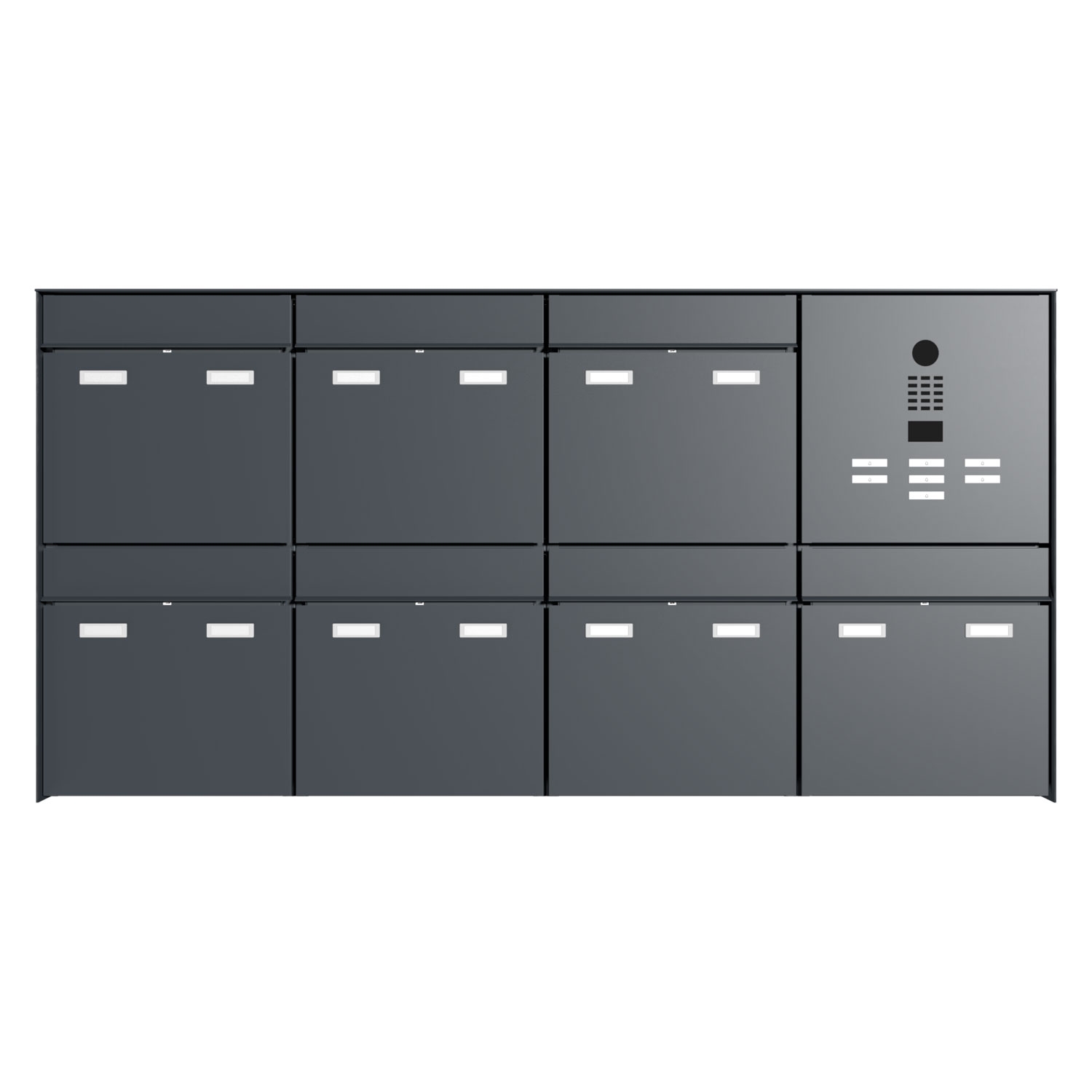 7-częściowa natynkowa skrzynka na listy GOETHE AP - RAL do wyboru - System wideodomofonowy DoorBird