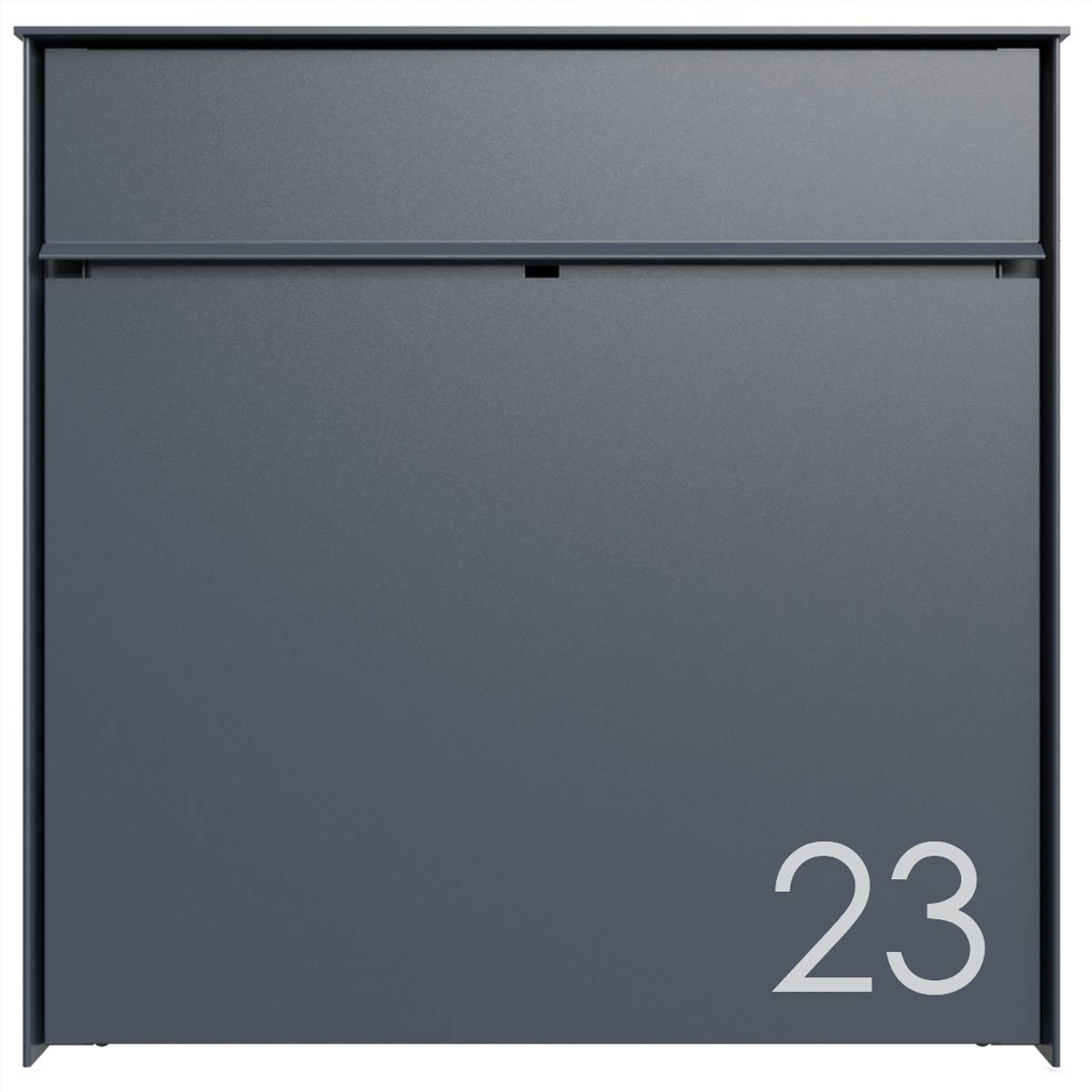 Design surface-mounted letterbox GOETHE AP - RAL of your choice Design surface-mounted letterbox GOETHE AP - RAL of your choice