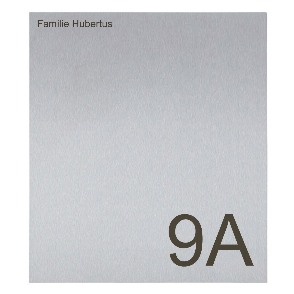 Design letterbox SCHILLER MEDIUM VA7016 - stainless steel V2A, polished &amp; RAL 7016 anthracite grey