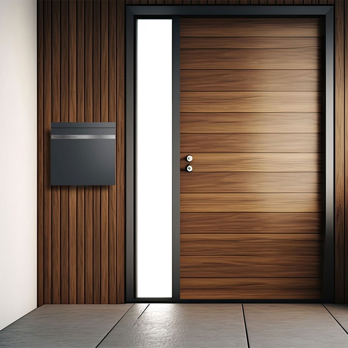 59c18d36ec4b5c29b7d54c7e3f53c57726544b7a BRENTANO® letterbox - Elegance 3 design - RAL of your choice