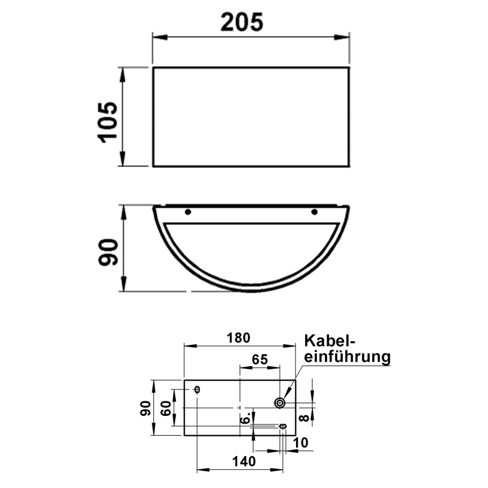 Abmessungen Abmessungen