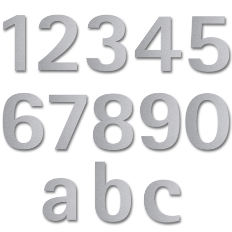 186d96ebf24100b0780ddf5d50938ed50cf9c622 Numer domu ze stali nierdzewnej Klopstock