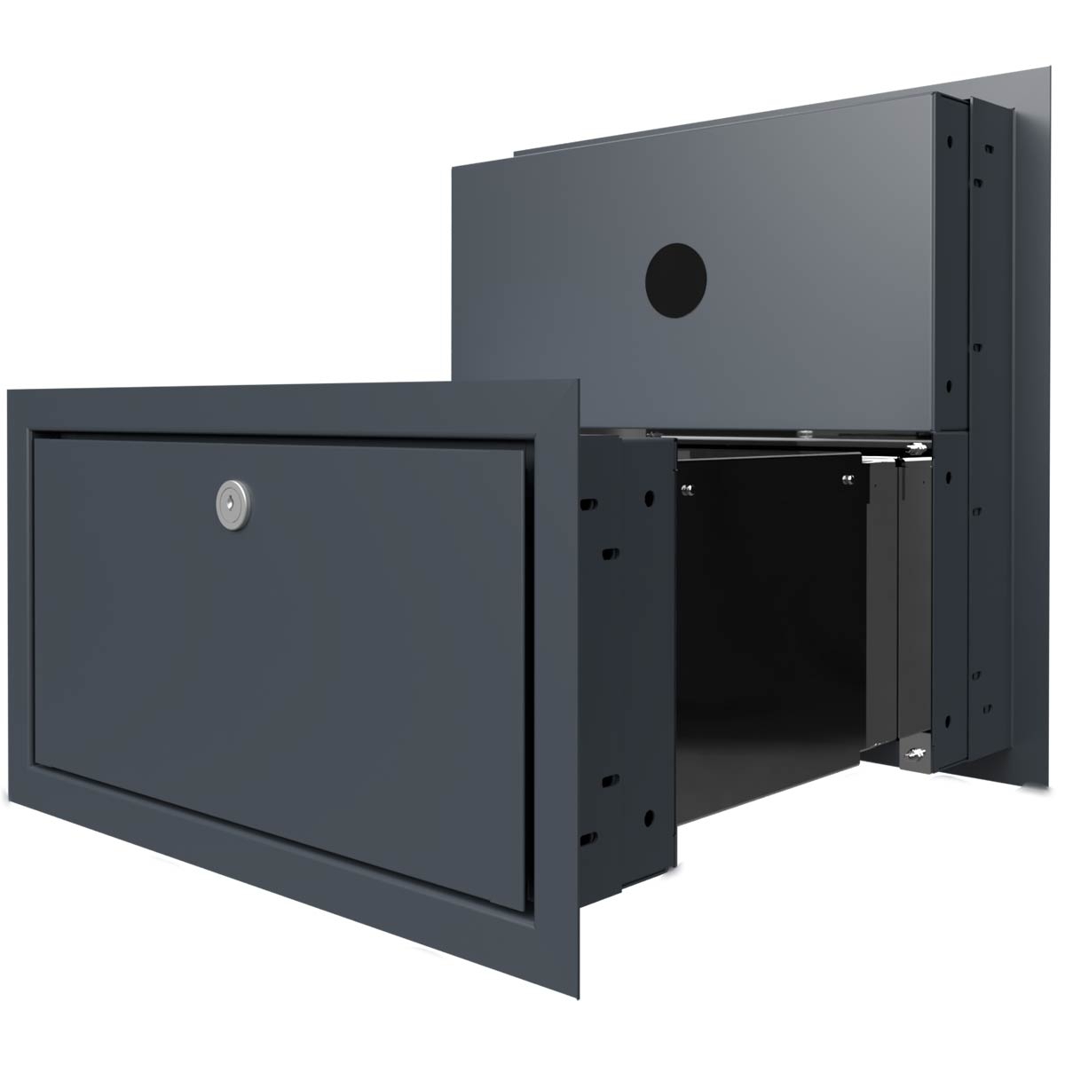 Cassetta per le lettere di design GOETHE MDW - RAL a scelta - Sistema GIRA 106 Keyless In - Set completo VIDEO Cassetta per le lettere di design GOETHE MDW - RAL a scelta - Sistema GIRA 106 Keyless In - Set completo VIDEO