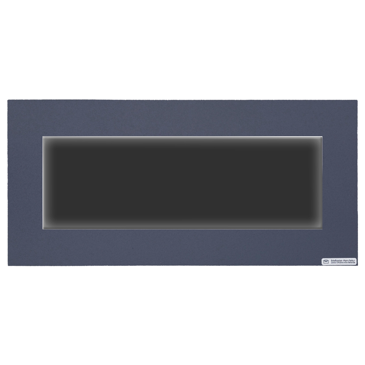 Stainless steel front panel for flush-mounted installation of GIRA System 106 - 3-gang prepared - RAL of your choice