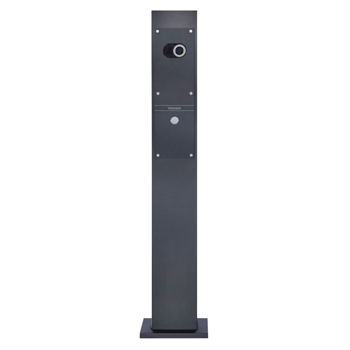 ef0ffadb98f9030e0935b01ffef212b0399ce401 Doorbell pedestal Designer - Stainless steel V2A - RAL of your choice - Comelit VIDEO complete set Wifi