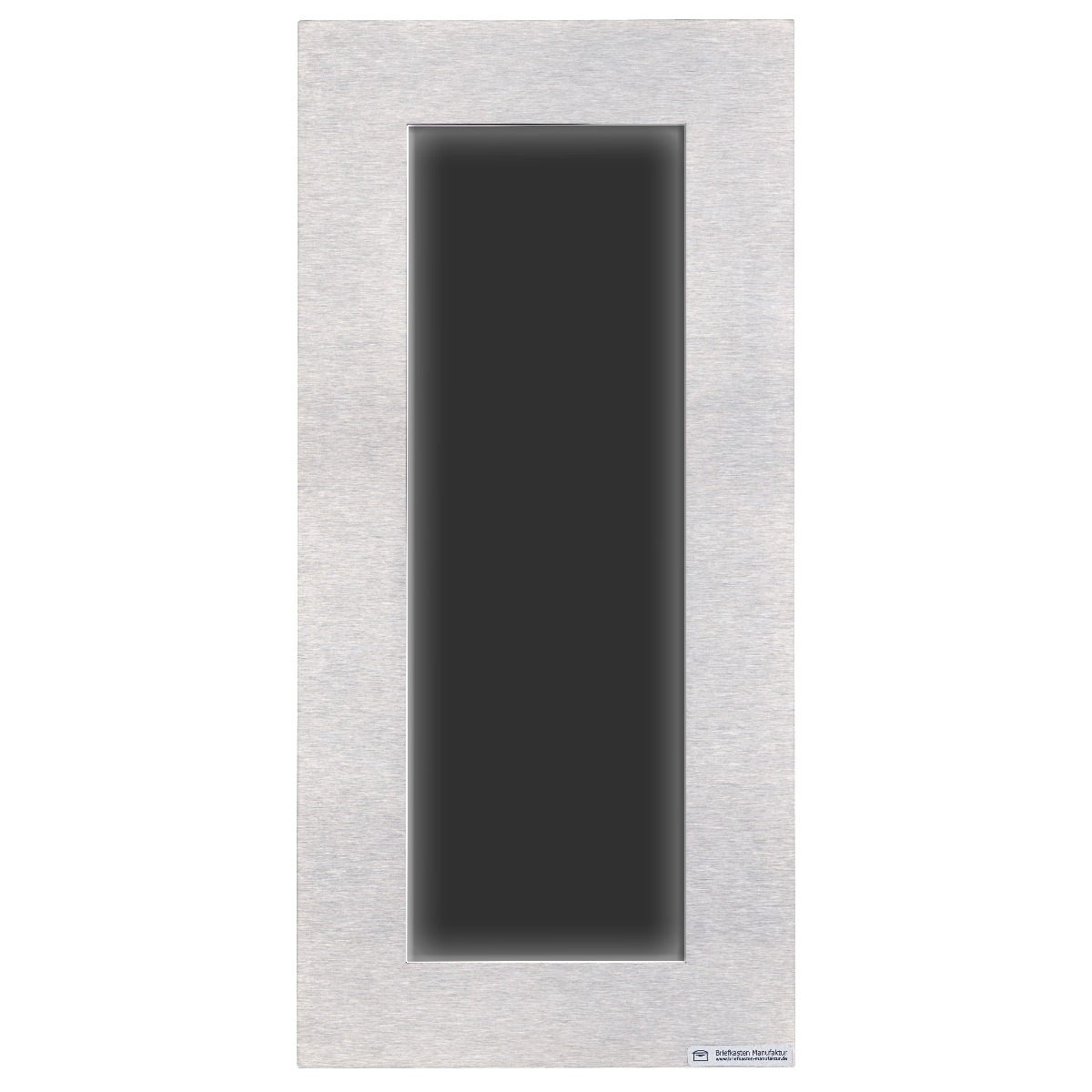 585b170449d5dd94ad14c83eac2a7313817895b2 Edelstahl Frontblende zur Unterputzmontage von GIRA System 106 - 3-fach vorbereitet - Senkrecht