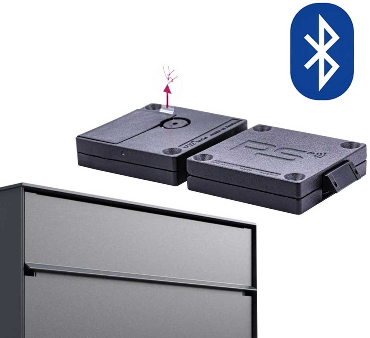 Electronic lock with Bluetooth (opening via app)