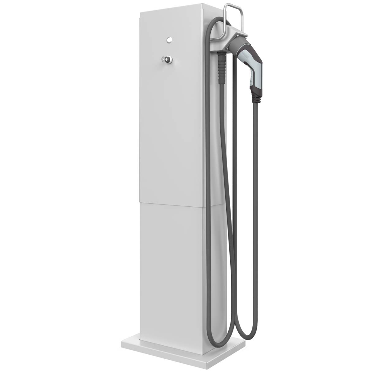 Colonne de recharge Draw BASIC Charge 1X - 22kW/32A avec 1x câble de recharge type 2 Colonne de recharge Draw BASIC Charge 1X - 22kW/32A avec 1x câble de recharge type 2