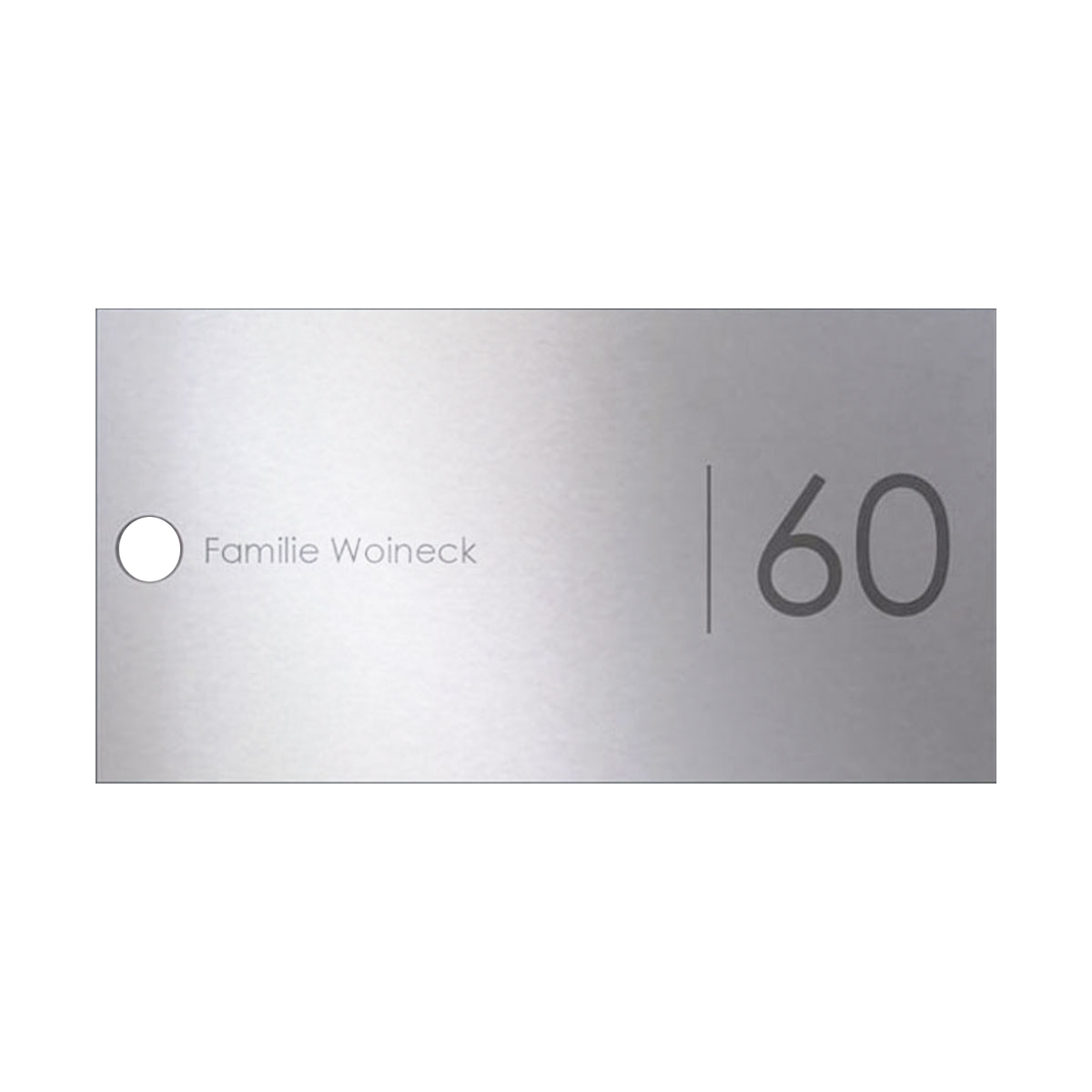 147f125c0ed9d2cda39470e911c2864feab5d790 Briefkastenblende AVANTGARDE für BASIC 355x330 - selbstklebend - 345x182 - Edelstahl geschliffen