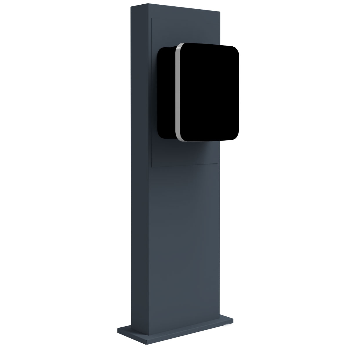 Edelstahl Stele GRIMM 605 BIG für zwei Wallboxen - Individuelle Wallbox vorbereitet - RAL nach Wahl Edelstahl Stele GRIMM 605 BIG für zwei Wallboxen - Individuelle Wallbox vorbereitet - RAL nach Wahl