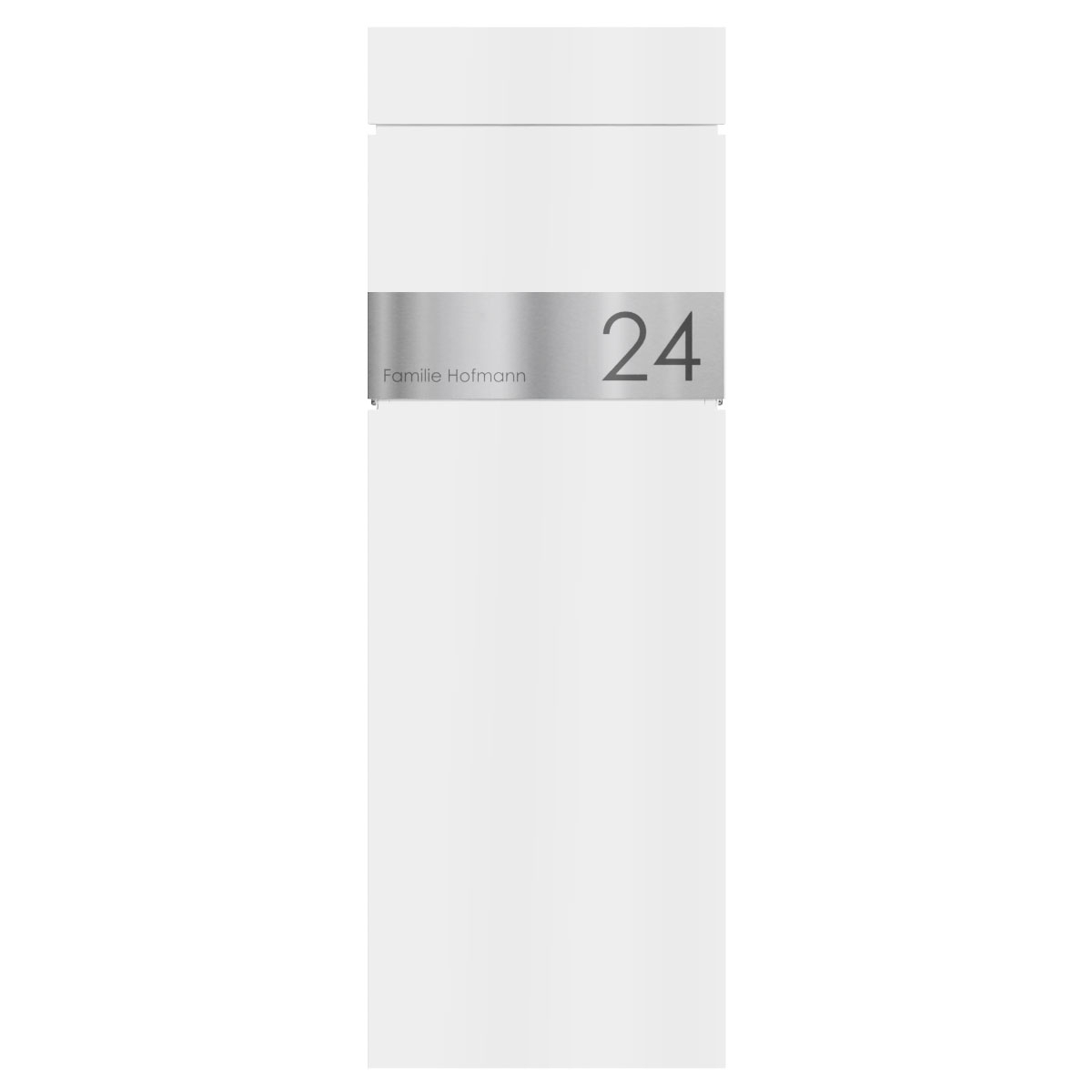 Standbriefkasten LESSING Edition - Design Elegance 1 - RAL 9016 verkehrsweiß Standbriefkasten LESSING Edition - Design Elegance 1 - RAL 9016 verkehrsweiß