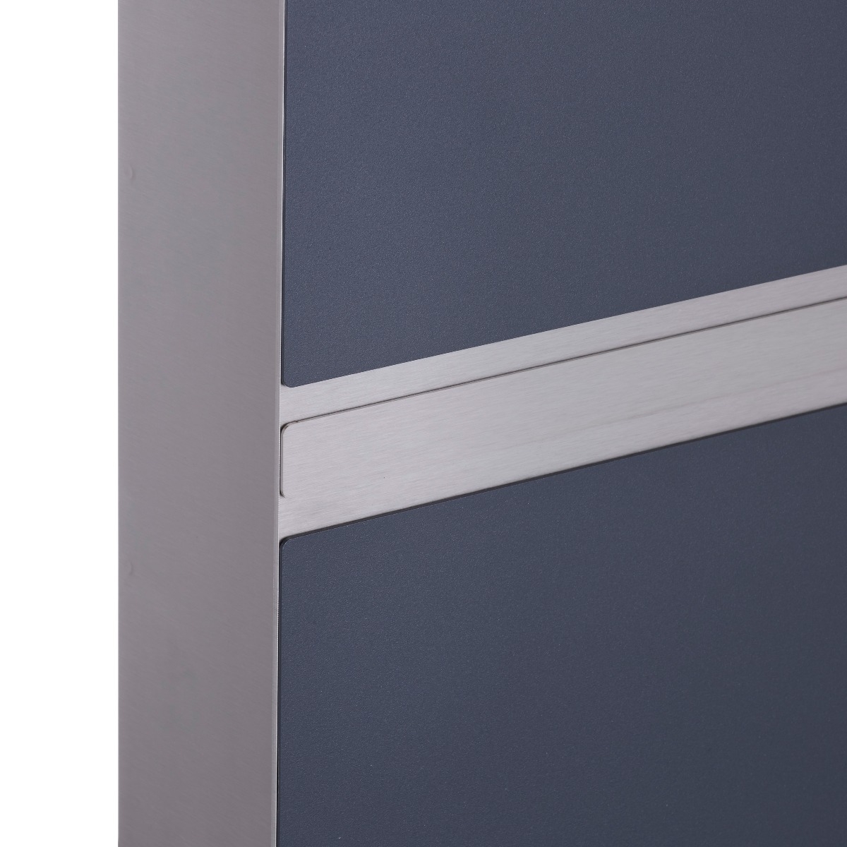 Edelstahl Design Briefkasten KÄSTNER - Design Linie "ONE" in RAL nach Wahl Edelstahl Design Briefkasten KÄSTNER - Design Linie "ONE" in RAL nach Wahl