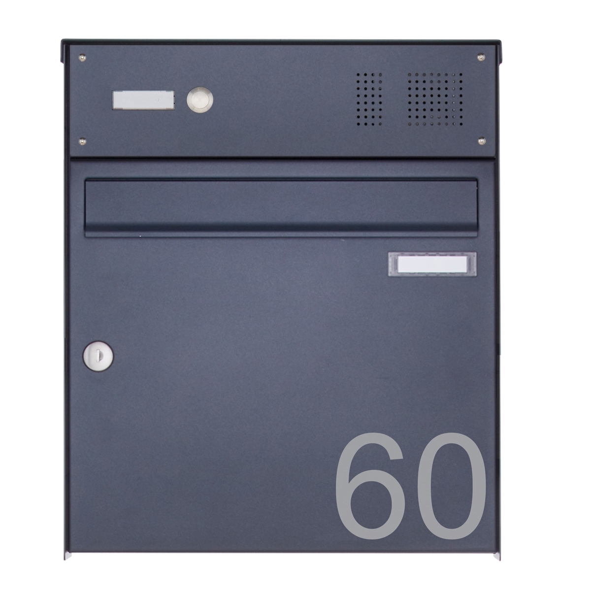 1er Edelstahl Aufputz Briefkasten Design BASIC Plus 382XA AP mit Klingelkasten- RAL nach Wahl 1er Edelstahl Aufputz Briefkasten Design BASIC Plus 382XA AP mit Klingelkasten- RAL nach Wahl