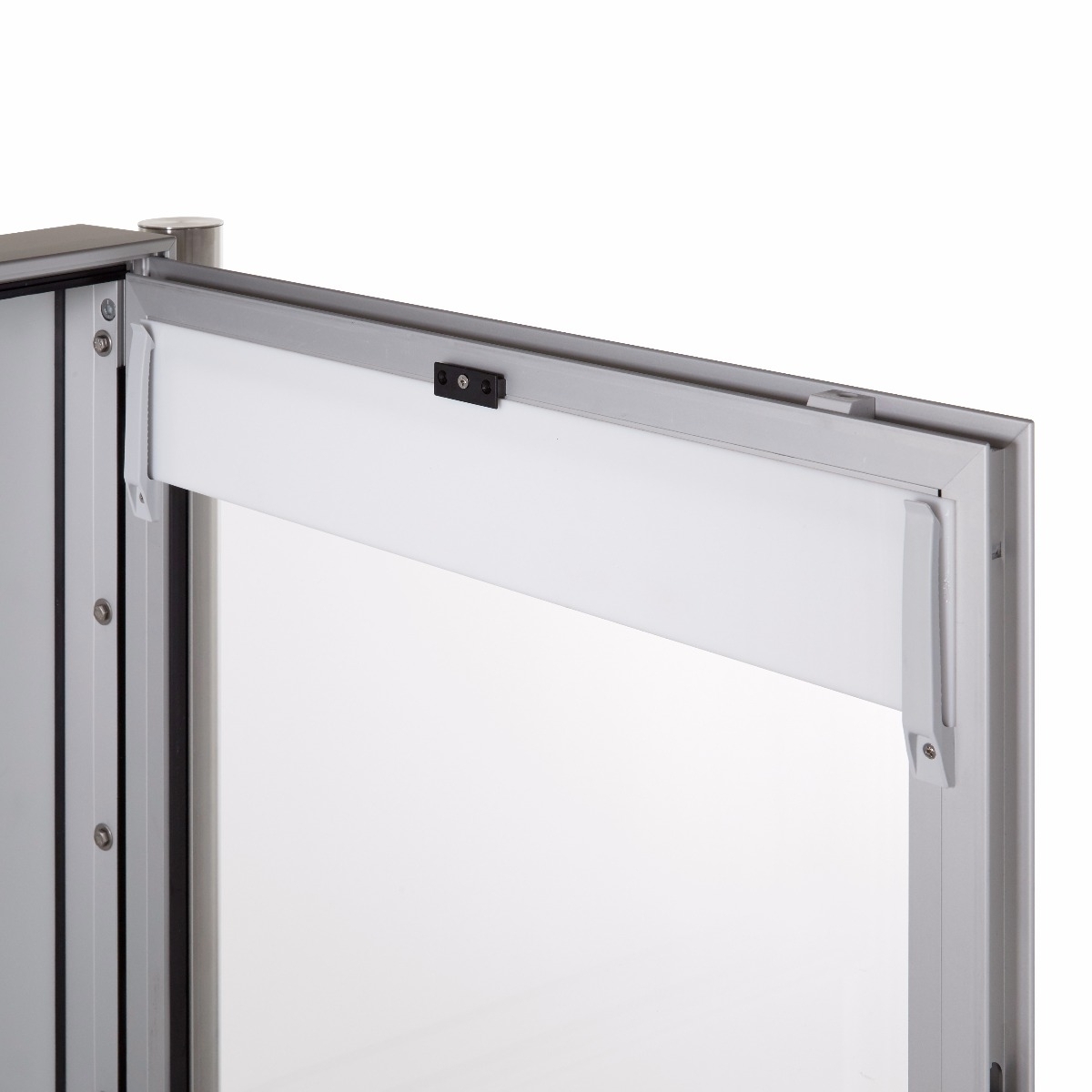 Vitrine d'affichage indépendante BASIC Plus 389X ST-T - 710x660 - RAL 7016 gris anthracite Vitrine d'affichage indépendante BASIC Plus 389X ST-T - 710x660 - RAL 7016 gris anthracite