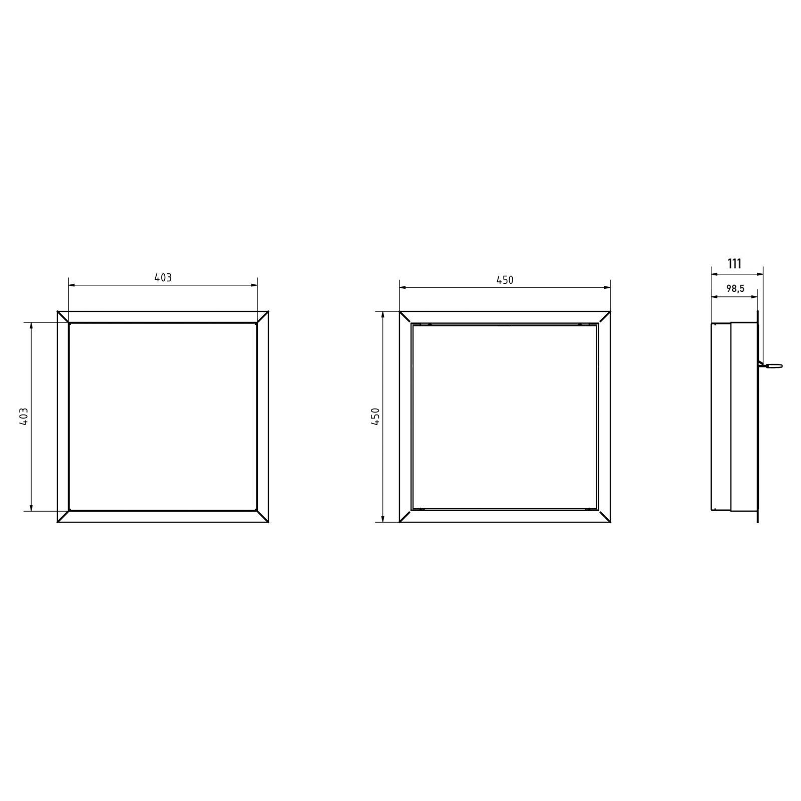 Wandbox Goethe BASIC Charge 1X - 11kW/16A met stopcontact type 2 Wandbox Goethe BASIC Charge 1X - 11kW/16A met stopcontact type 2