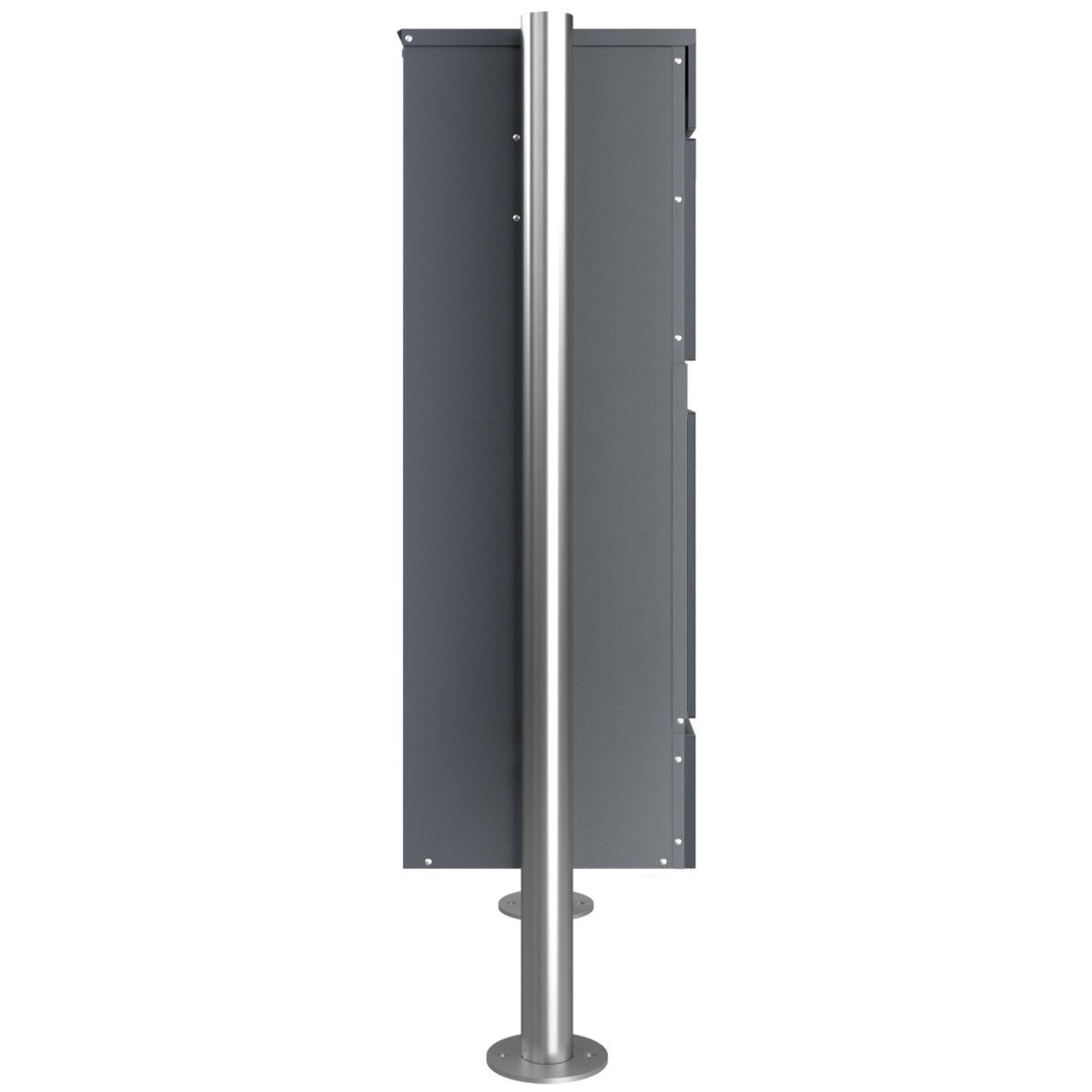 Freestanding parcel letter box KLEIST Edition ST-R - Design Elegance 1 - RAL 7016 anthracite grey Freestanding parcel letter box KLEIST Edition ST-R - Design Elegance 1 - RAL 7016 anthracite grey