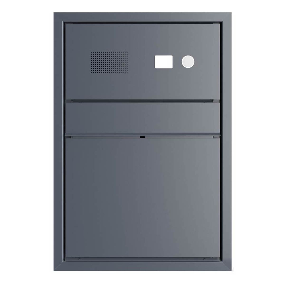 Cassetta per le lettere da incasso di design GOETHE UP - RAL a scelta - Scatola per campanello citofono