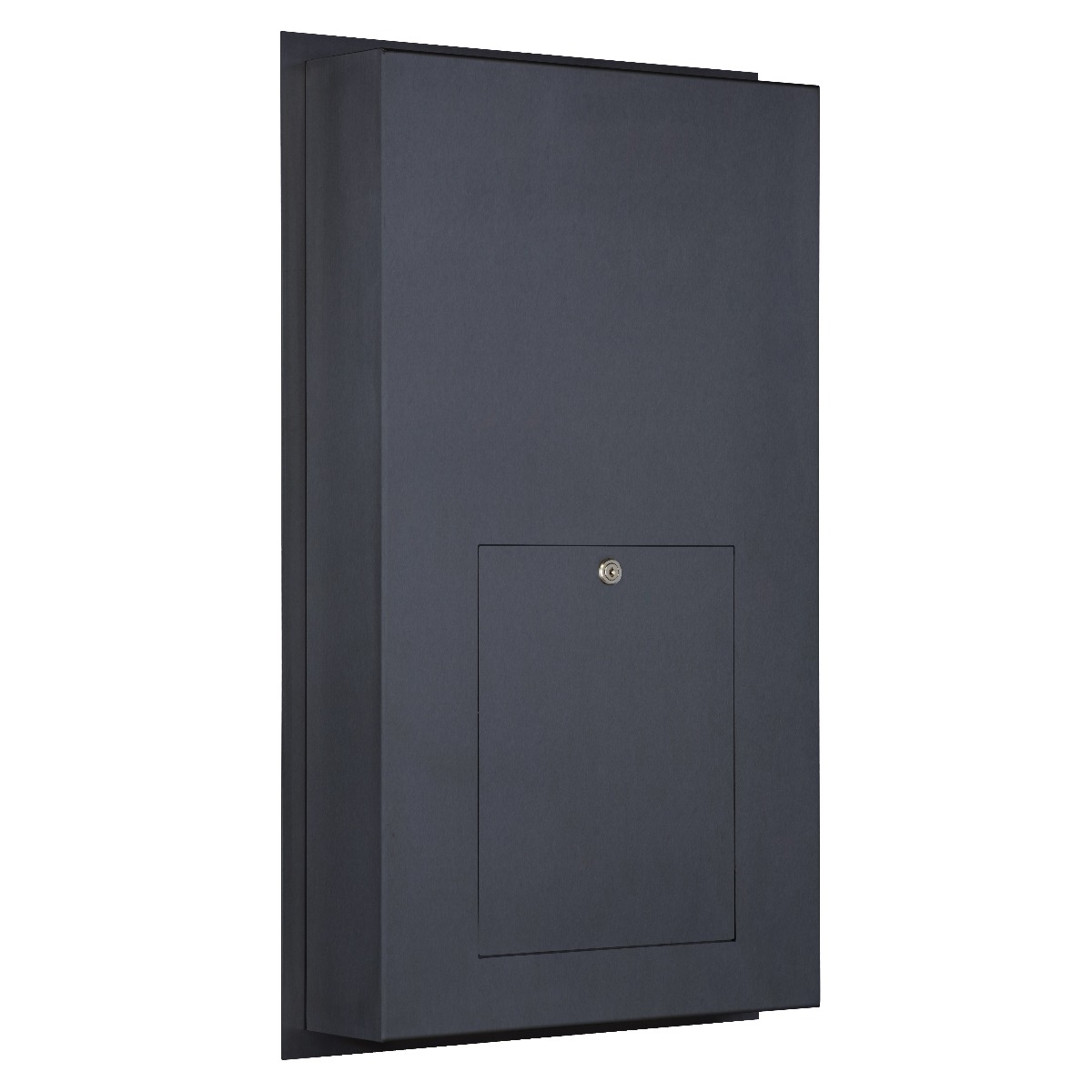 Edelstahl Zaunbriefkasten Designer BIG -  RAL 7016 anthrazitgrau - GIRA System 106 - Video- Sprechanlage - VIDEO Komplettset Edelstahl Zaunbriefkasten Designer BIG -  RAL 7016 anthrazitgrau - GIRA System 106 - Video- Sprechanlage - VIDEO Komplettset