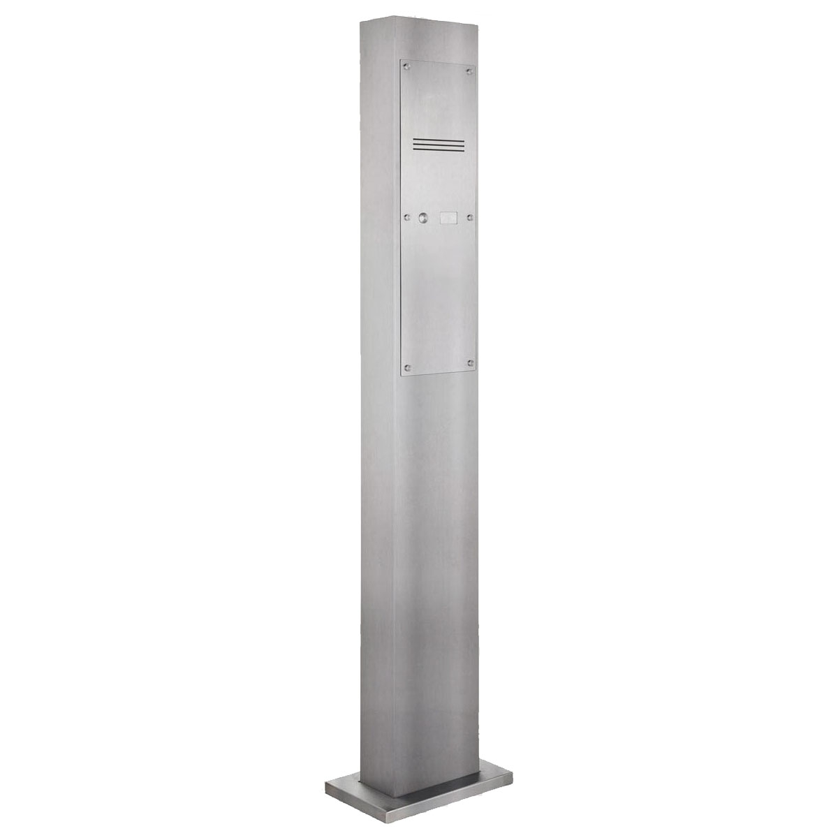 adabac8a05c0bd4d308abb8c51e3b83fb41a4ceb Designer doorbell stele - polished V2A stainless steel - 1 party - INDIVIDUAL