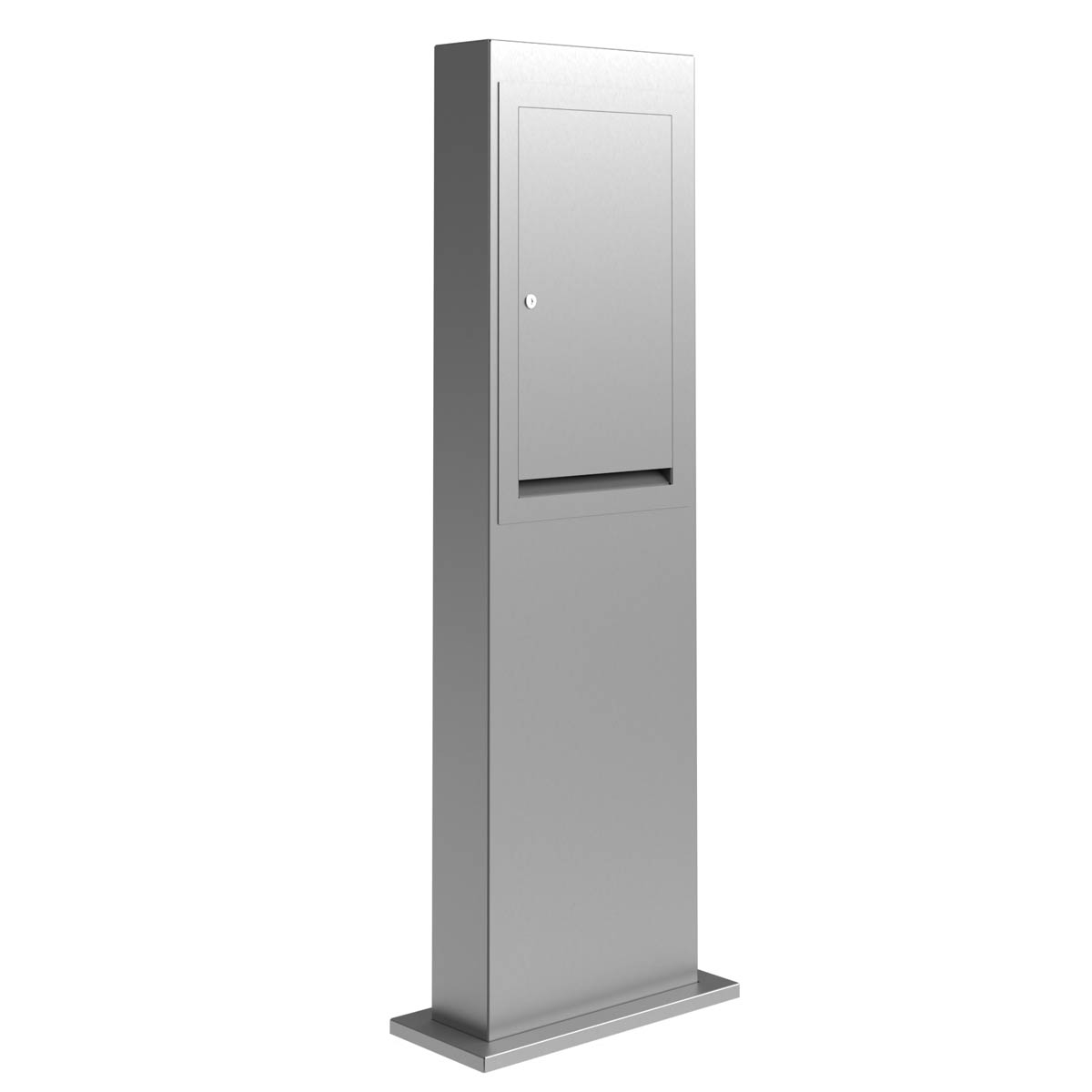 Energy profile GRIMM 605 BIG with distribution box closed - SCHUKO - CEE - polished stainless steel Energy profile GRIMM 605 BIG with distribution box closed - SCHUKO - CEE - polished stainless steel