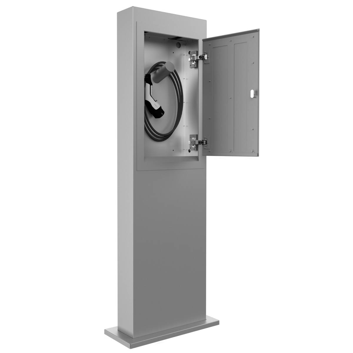 Close BASIC Charge 1X charging pole - 22kW/32A with type 2 charging cable Close BASIC Charge 1X charging pole - 22kW/32A with type 2 charging cable