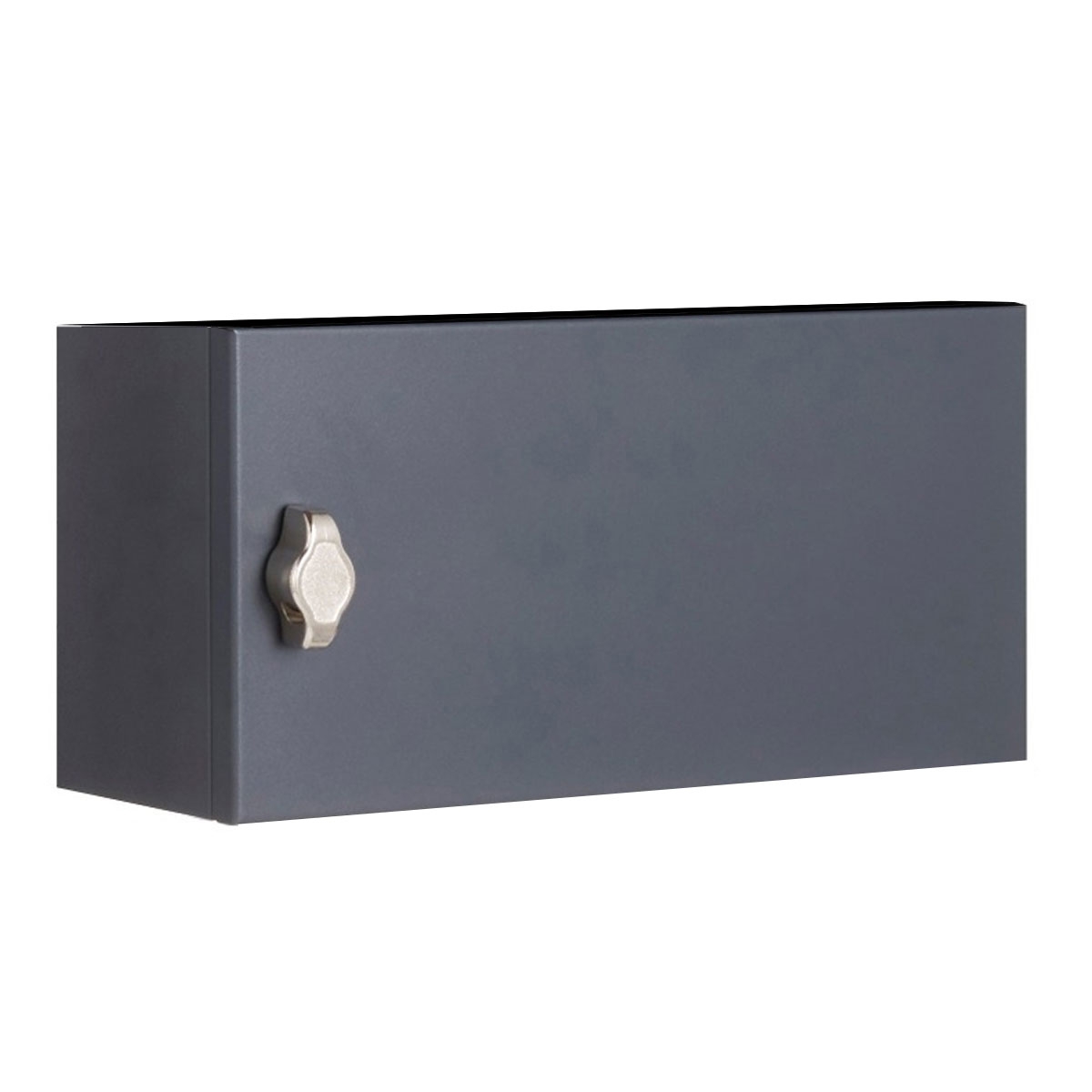 34f52c6991bd755b440c3a4130f60c9d5961ad41 Edelstahl Zeitungsfach geschlossen BASIC Plus 382XAZF - 355x165x100 - RAL nach Wahl