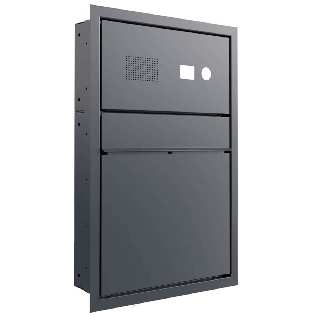 Cassetta per le lettere da incasso di design GOETHE UP - RAL a scelta - Scatola per citofono - INDIVIDUALE