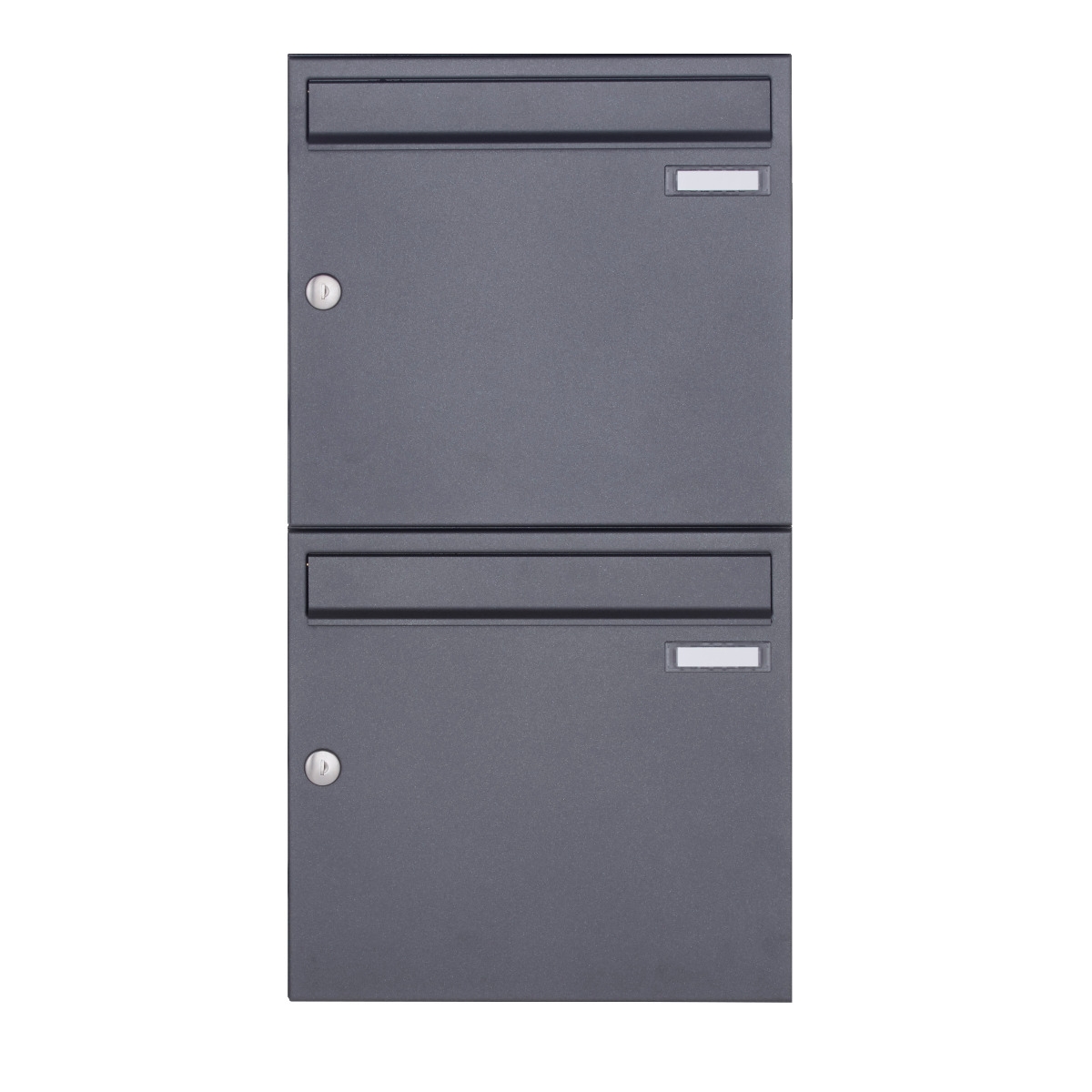 2er 1x2 Aufputz Briefkasten Design BASIC 382A AP - DB703 eisenglimmer 2er 1x2 Aufputz Briefkasten Design BASIC 382A AP - DB703 eisenglimmer